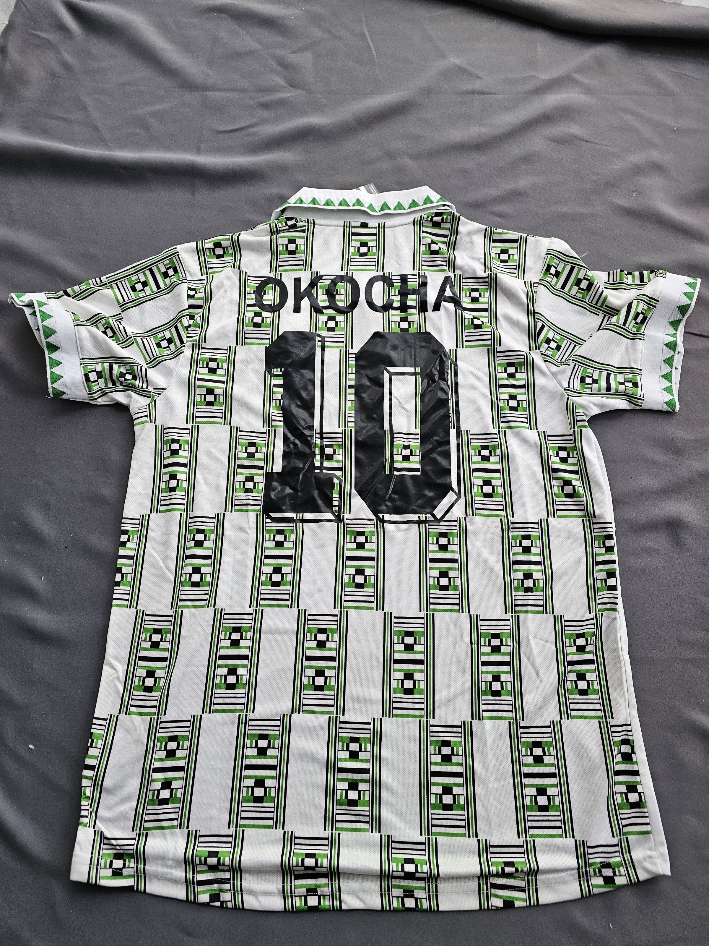 Fifa World Cup Nigeria Vintage Jersey #10 Okocha jersey | Grailed