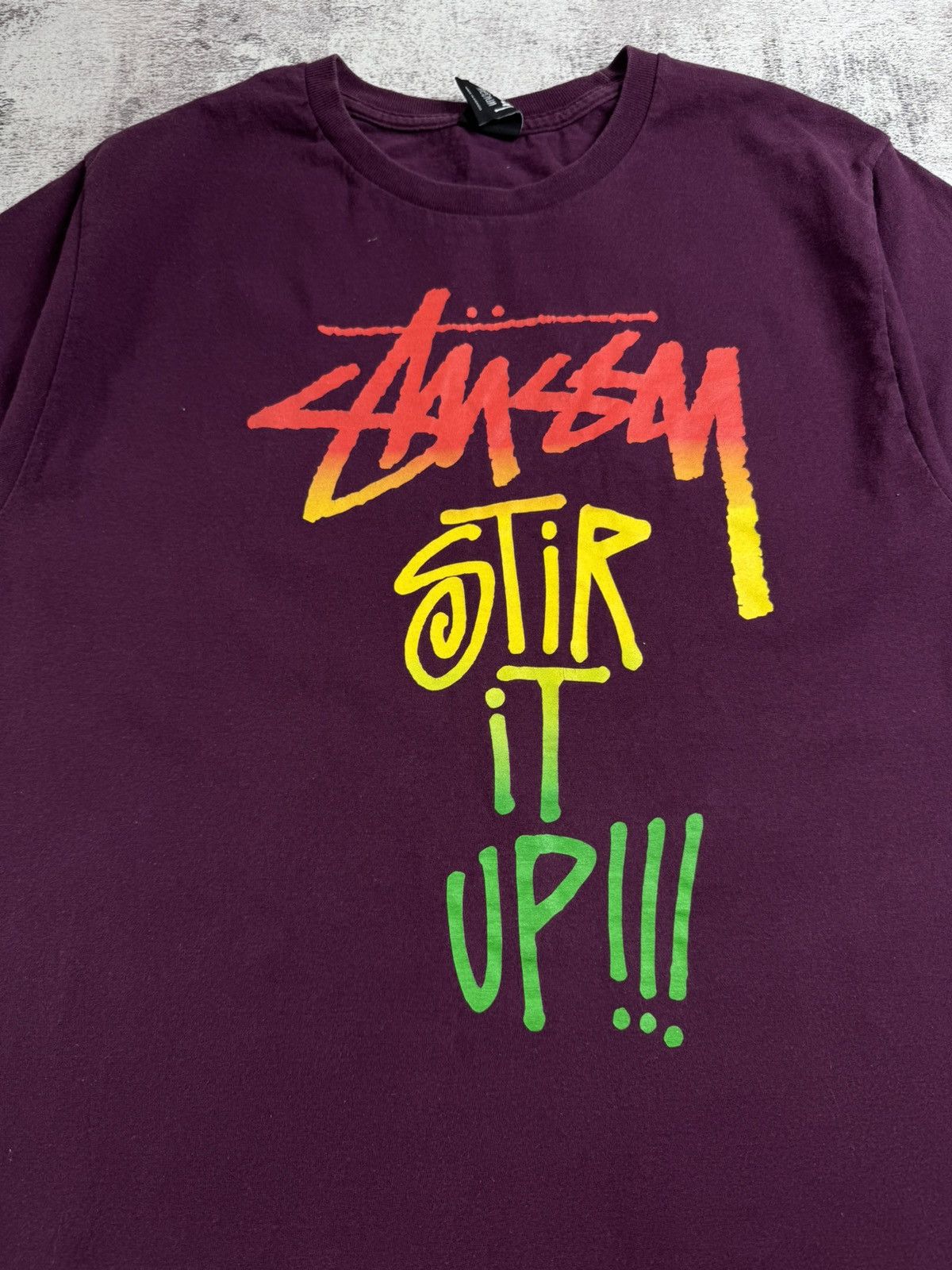 Stussy STUSSY Stir It Up! Cherry Logo Red Mexico USA Rap 90S Hip Hop T Shirt Tee Jersey Size US M / EU 48-50 / 2 - 6 Thumbnail
