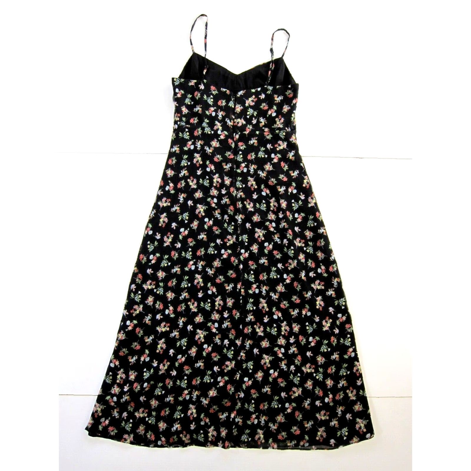 Bailey 44 Bailey 44 Black Floral Maxi Dress 4 Sleeveless Spaghetti Strap Long Sun Dress Women Vintage? Size S / US 4 / IT 40 - 2 Thumbnail