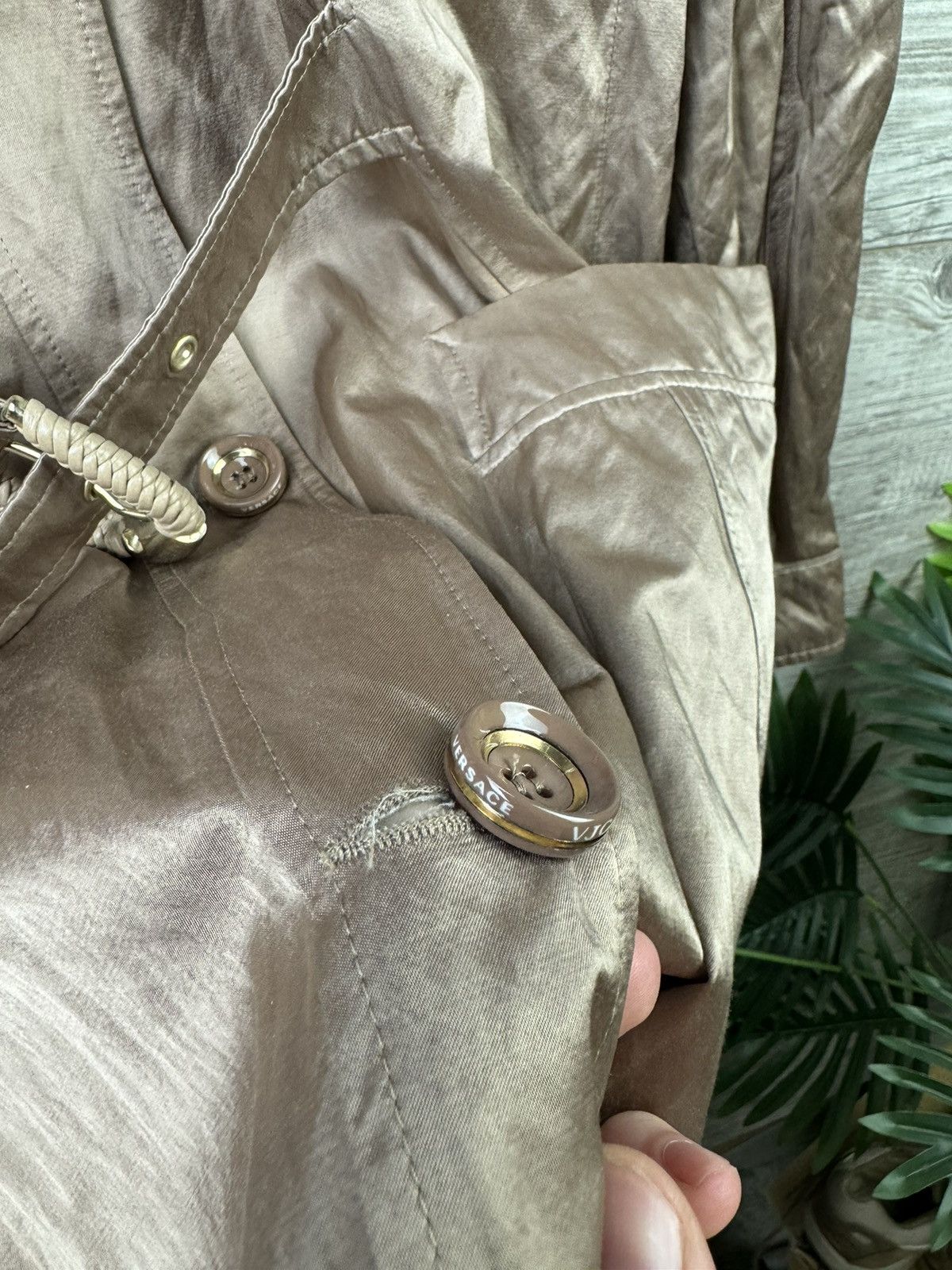 Designer × Versace Versace woman Trench Luxury size L Size L / US 10 / IT 46 - 7 Thumbnail