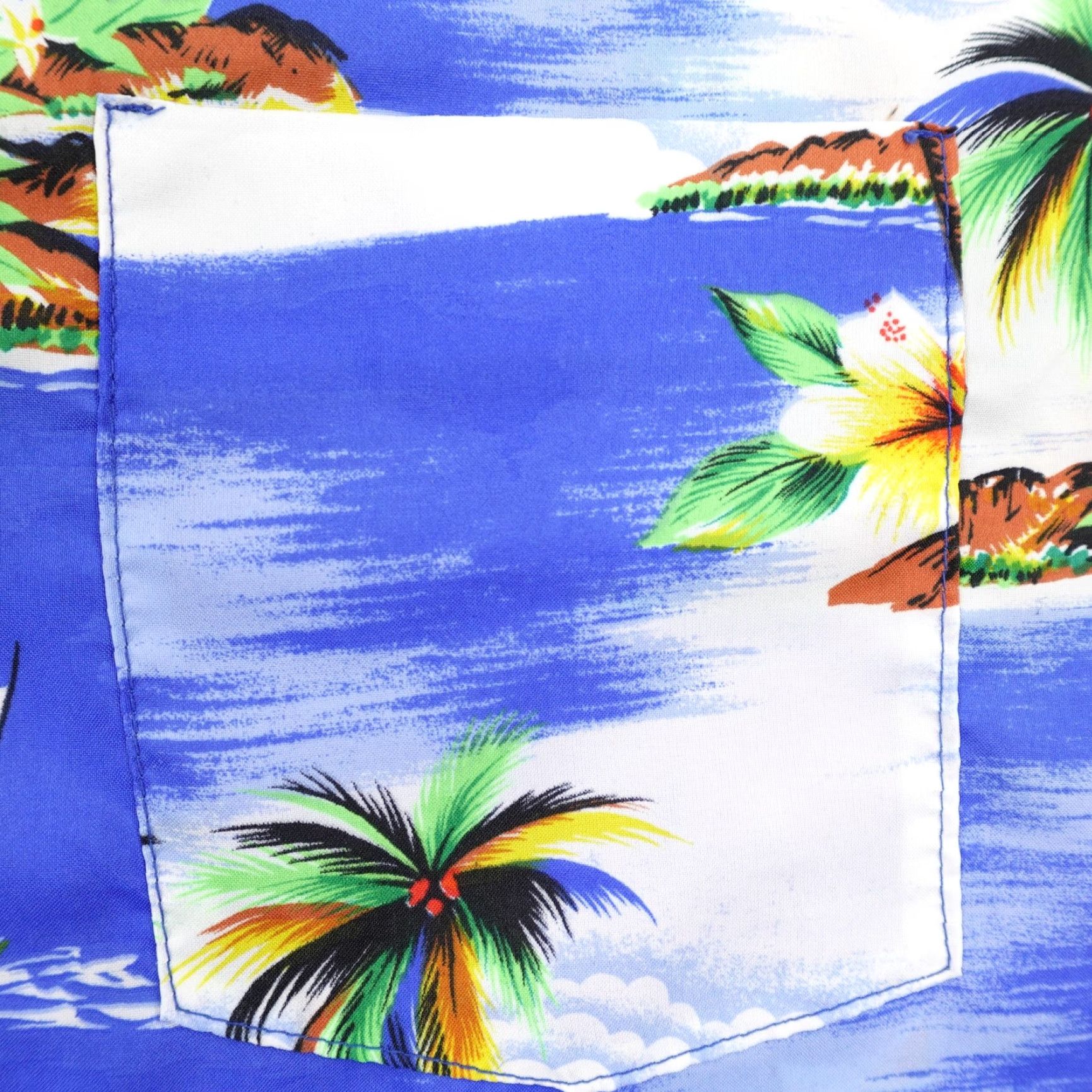 Vintage Vintage Islander Shirt Mens Medium Blue Hawaiian Aloha Tropical Camp Button Up Size US M / EU 48-50 / 2 - 3 Thumbnail