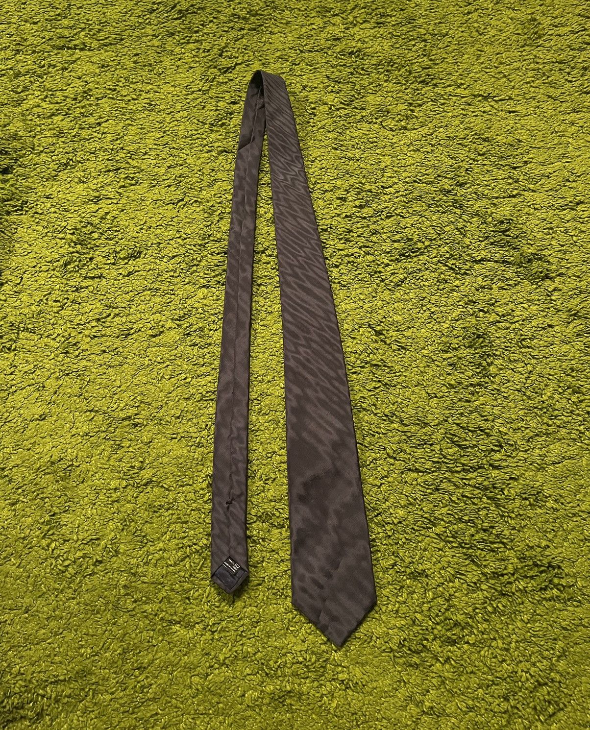Gucci Gucci textured pattern luxury silk tie Size ONE SIZE - 1 Thumbnail