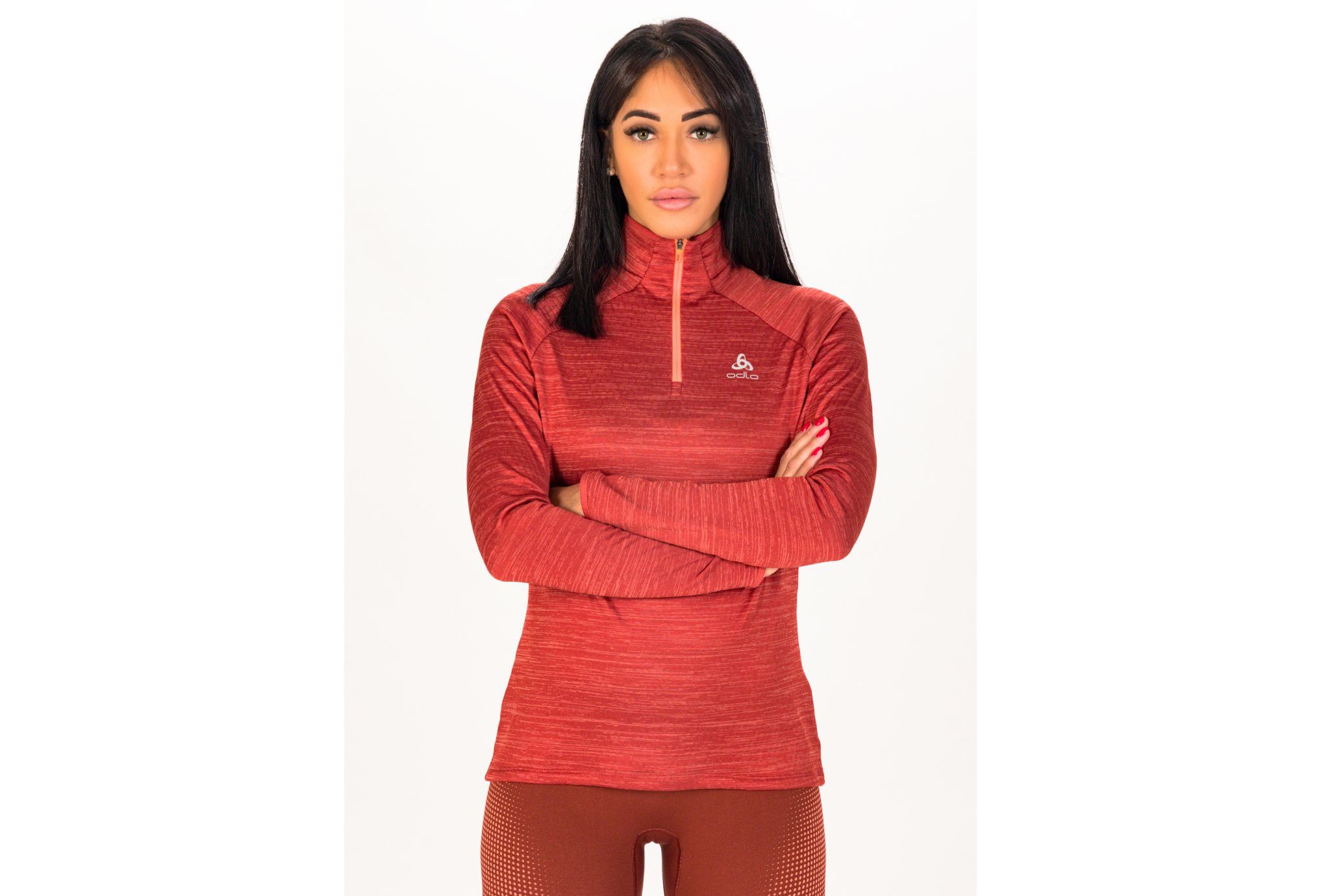 Odlo Odlo Run Easy Warm Midlayer 1/2 Zip Women's Size S / US 4 / IT 40 - 7 Thumbnail