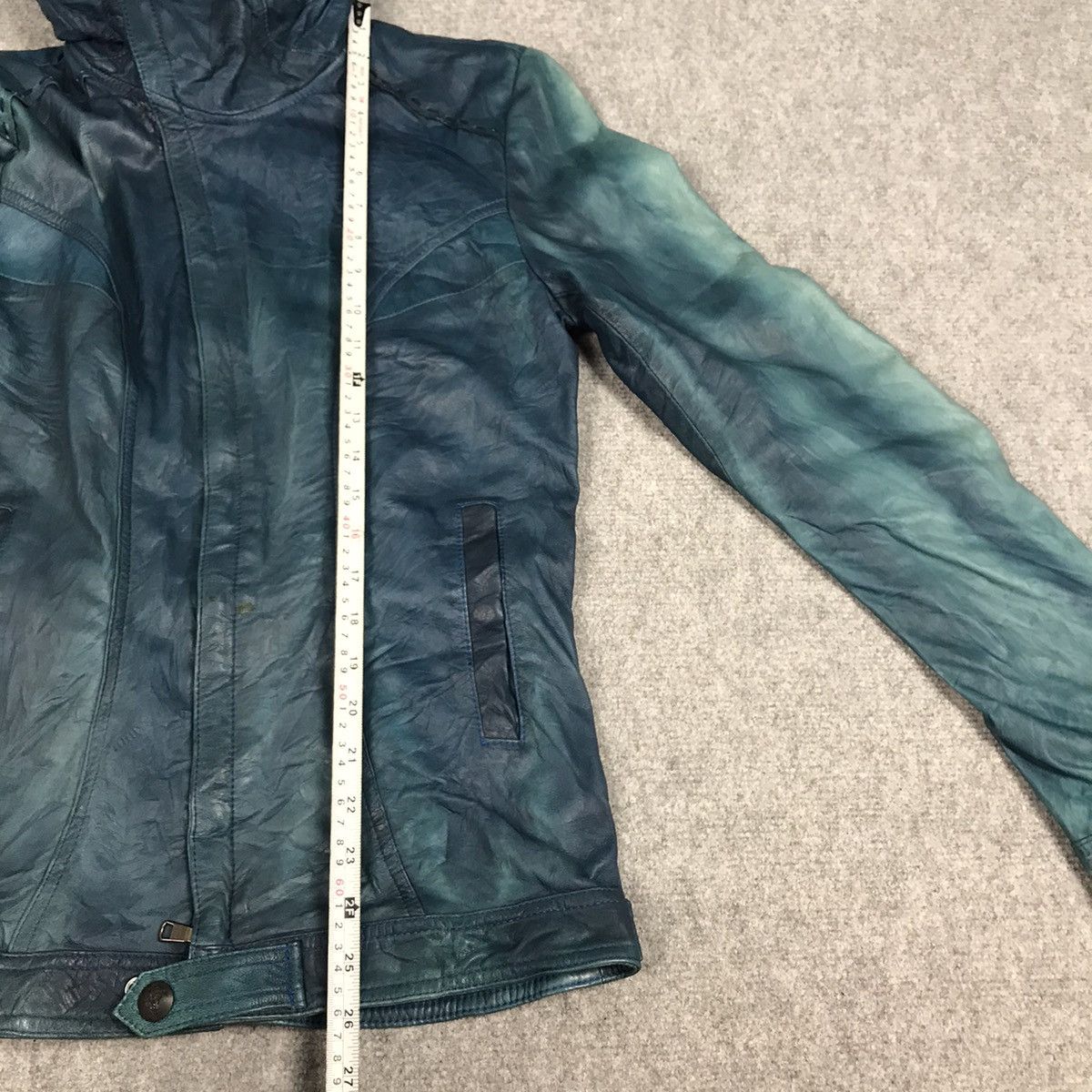 14th Addiction 14th Addiction Ifsixwasnine Style Leather Faded Jacket Size US S / EU 44-46 / 1 - 24 Thumbnail