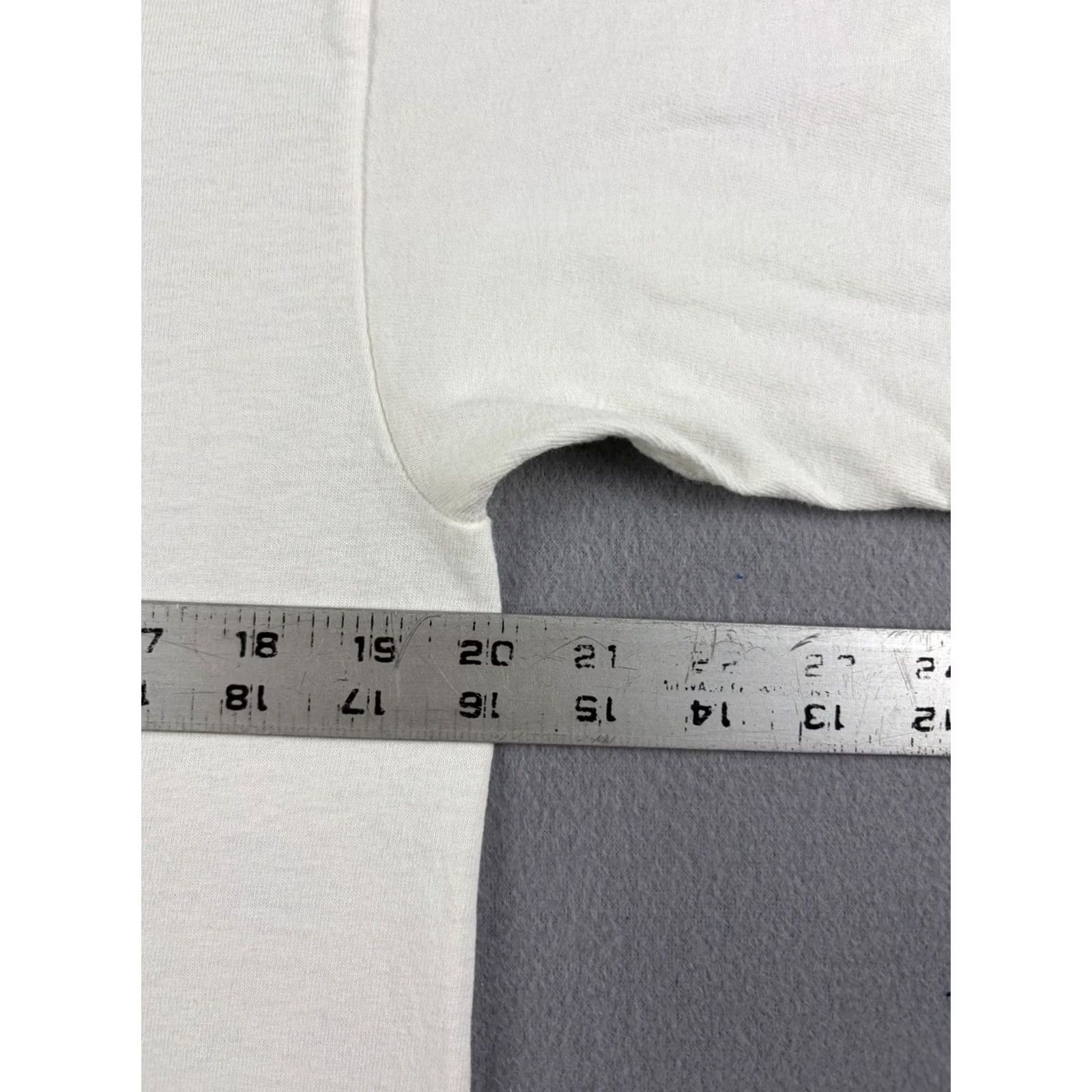 Vintage VINTAGE Unbranded Band Shirt Mens Medium White Graphic Print Crew Neck Short Sleeve Cotton The Homosexuals Astral Glamour English Rock Band M Mens Size US M / EU 48-50 / 2 - 5 Thumbnail