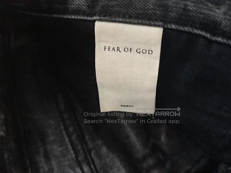 Fear of God Fear of God 5th Black Water Ripple Size US 30 / EU 46 - 3 Thumbnail