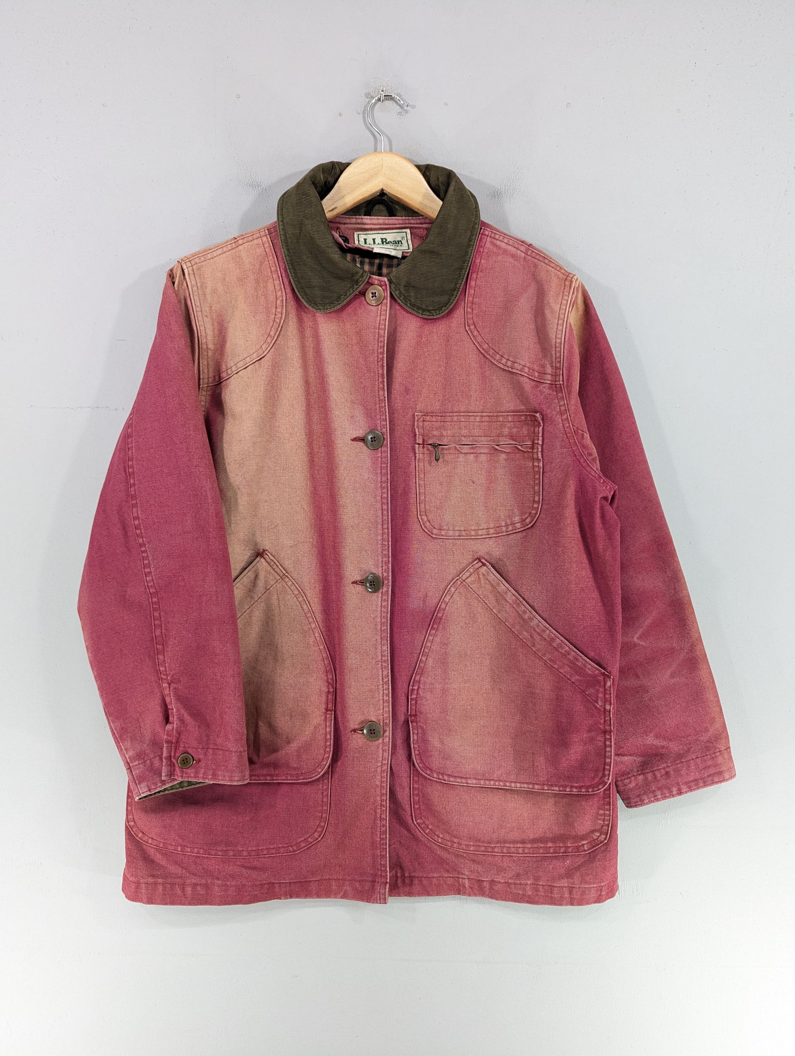 L.L. Bean Vintage L.L.Bean Blanket Lined Chore Sunfaded Jacket Size M / US 6-8 / IT 42-44 - 1 Thumbnail