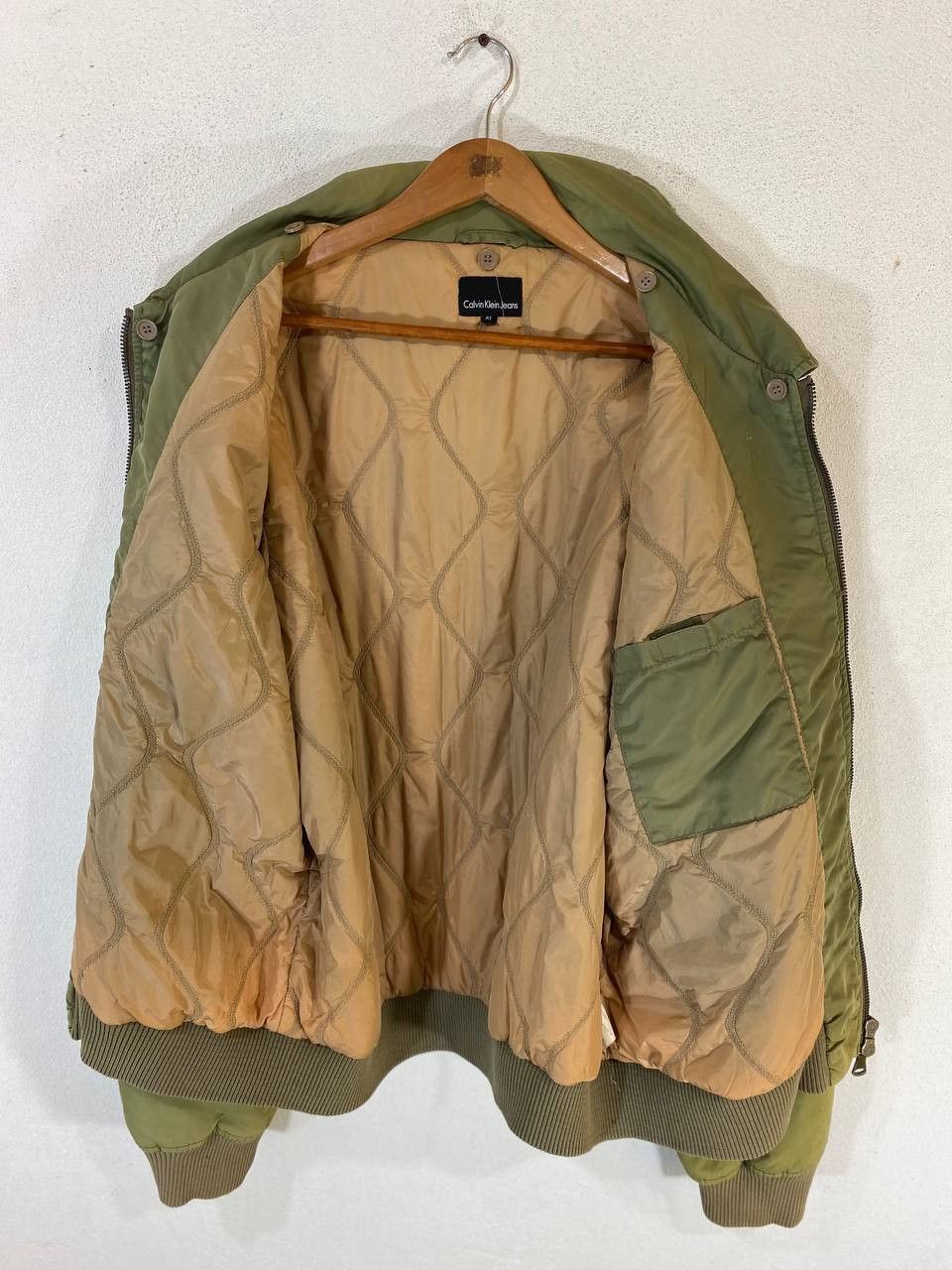 Calvin Klein calvin klein bomber jacket nice design Size US XL / EU 56 / 4 - 7 Thumbnail