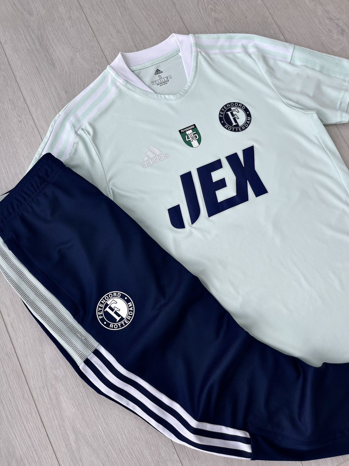 Adidas Adidas Feyenoord Soccer Jersey + Track Pants Tracksuit Bloke Size US S / EU 44-46 / 1 - 3 Thumbnail