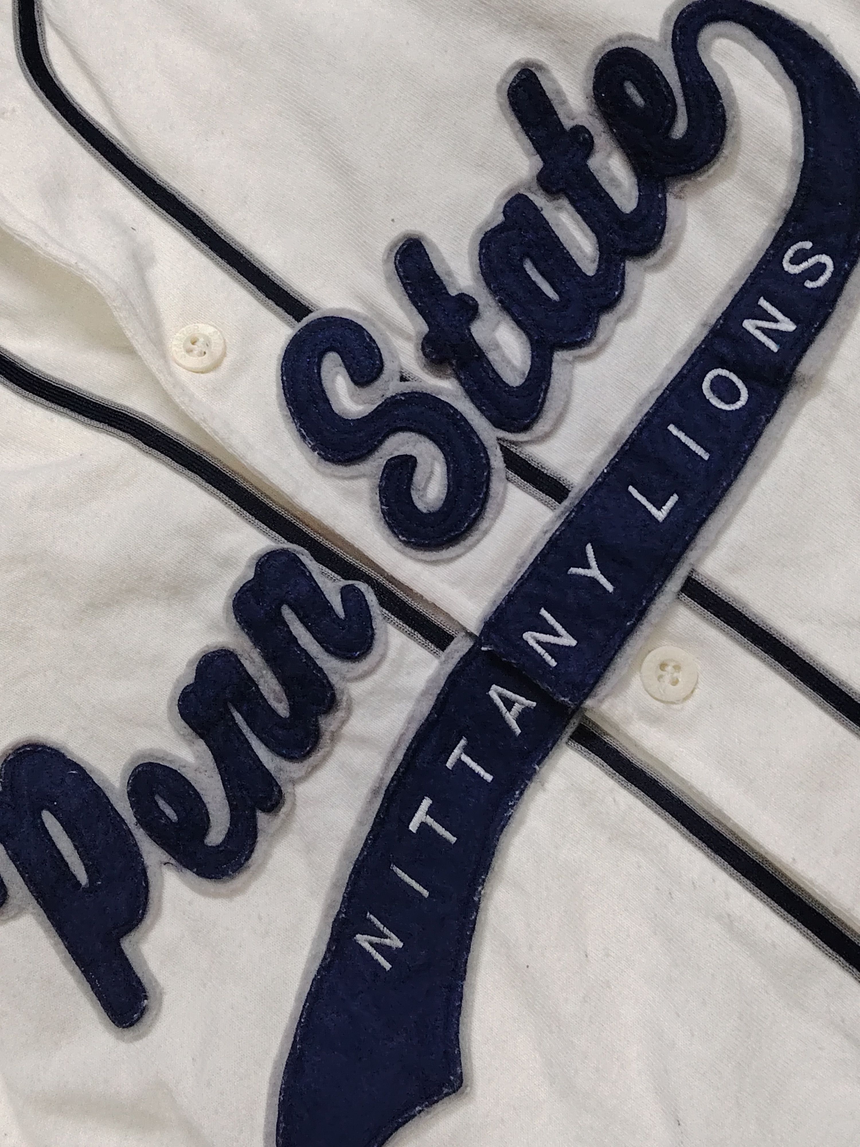 NFL Vintage Penn State NFL Baseball Starter Jersey Size US XL / EU 56 / 4 - 3 Thumbnail