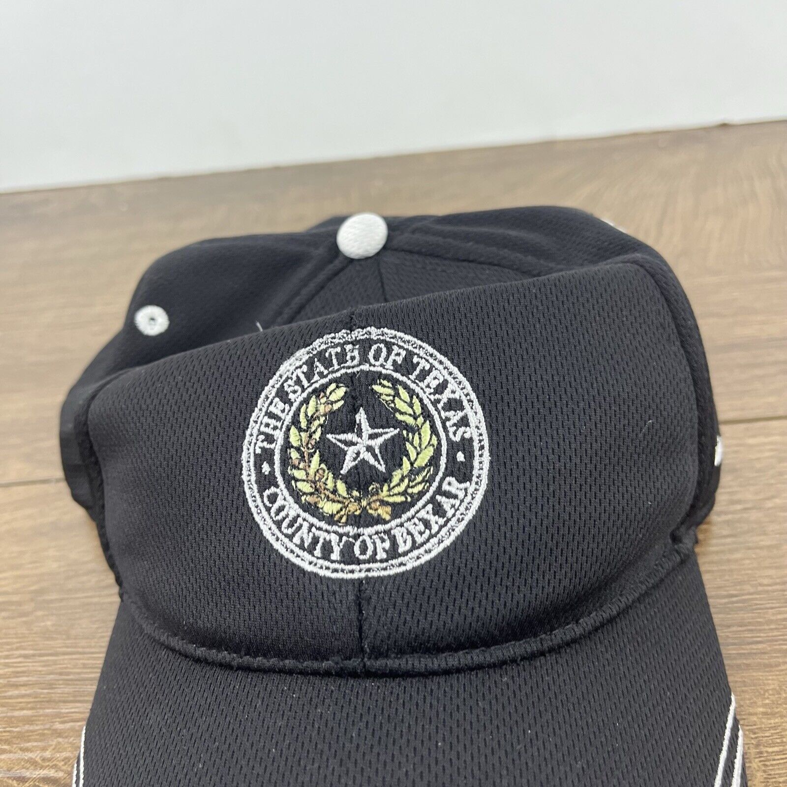 Other The State of Texas County Bexar Hat Black Cap Adjustable Hat Size ONE SIZE - 7 Thumbnail
