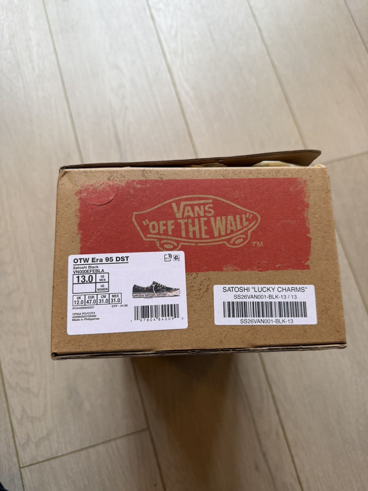 Satoshi Nakamoto × Vans Satoshi Nakamoto OTW Old Skool Vans Pearlized Lucky Charms Size US 13 / EU 46 - 3 Thumbnail