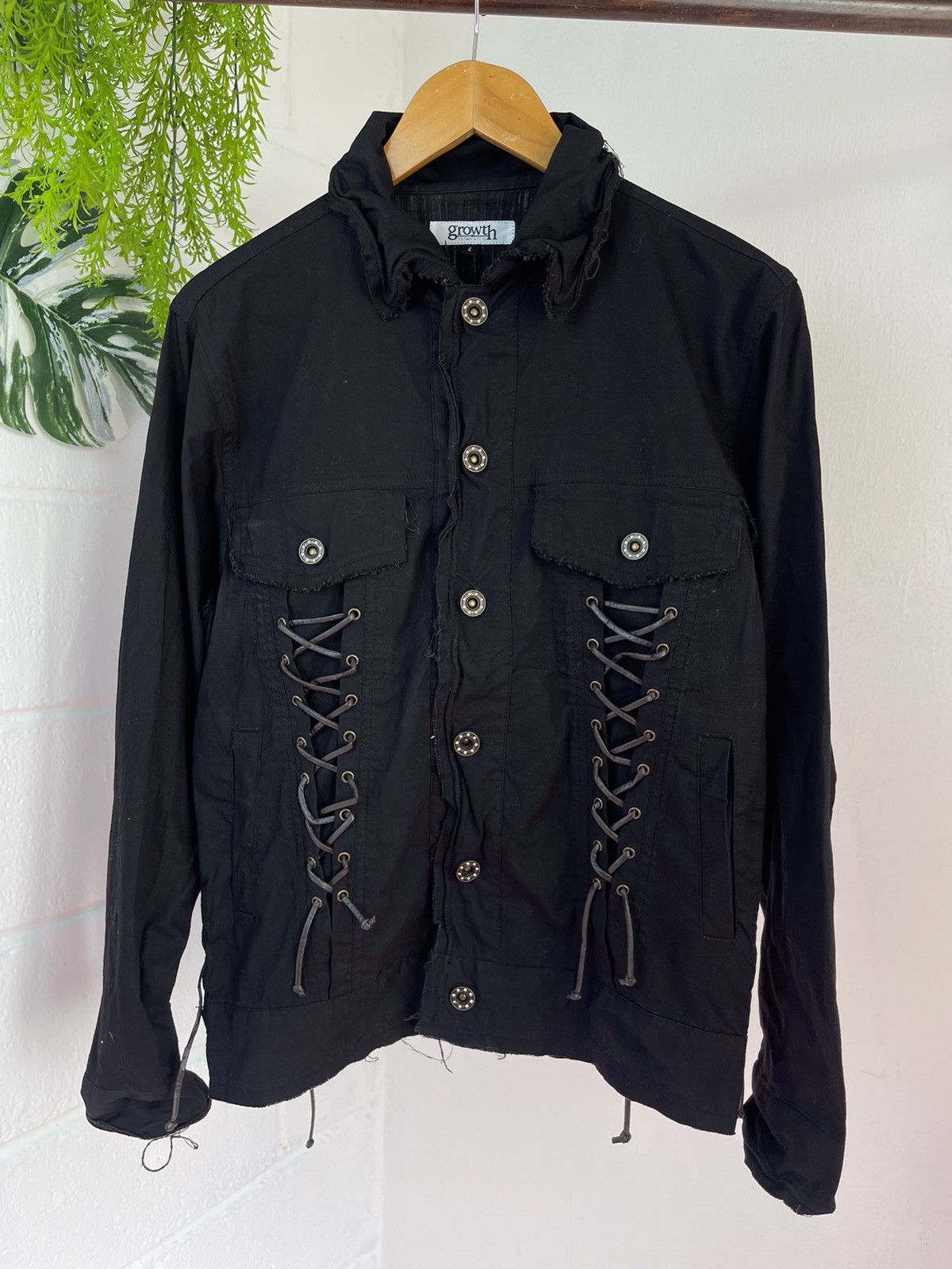 If Six Was Nine In The Attic Distressed Jacket A7 Size US M / EU 48-50 / 2 - 3 Thumbnail