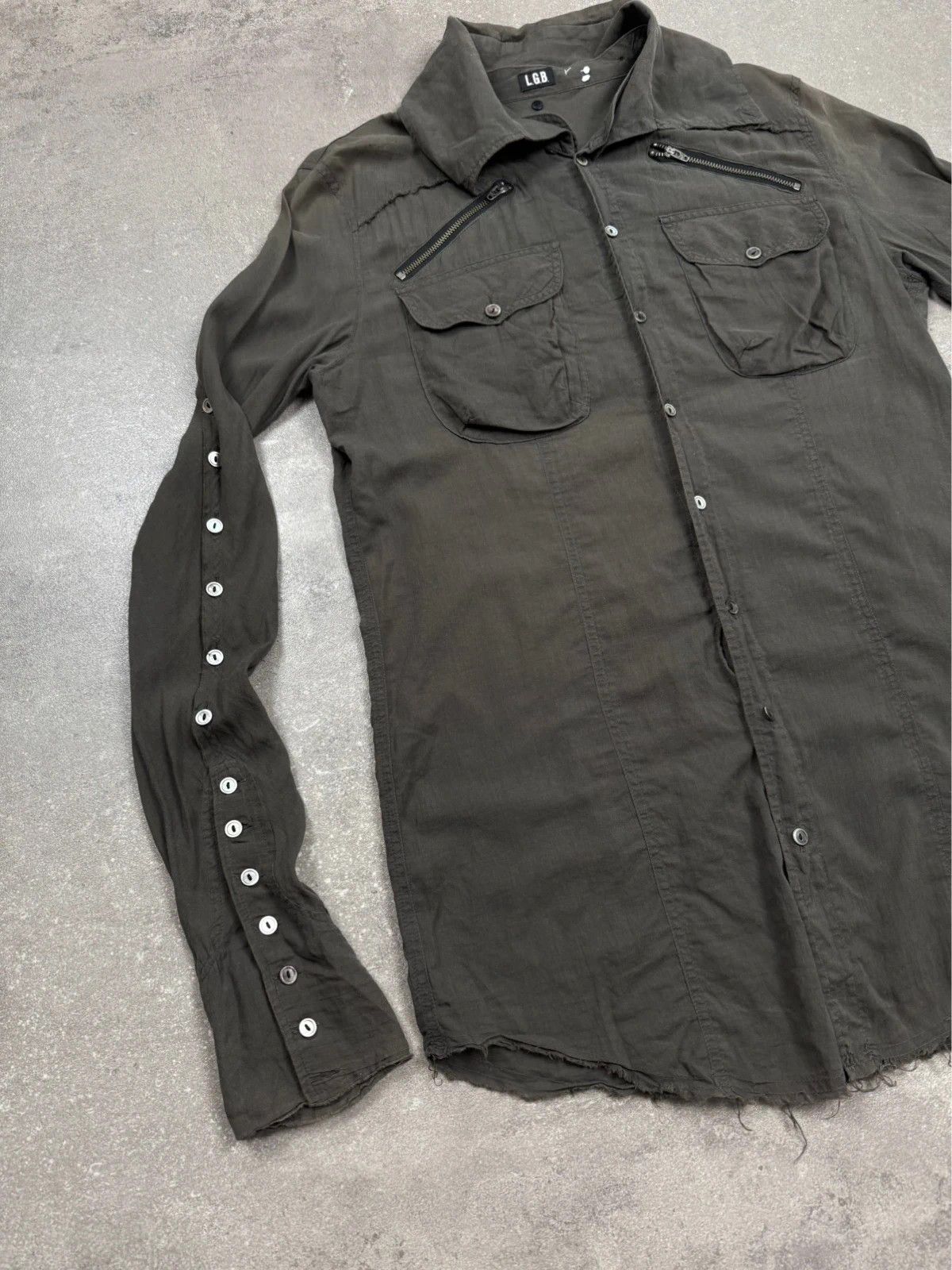 LGB long sleeve t-shirt archive opium avant garde