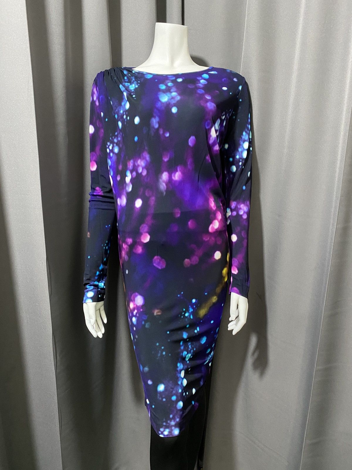 Escada- Sparkle Universe Midi Dress