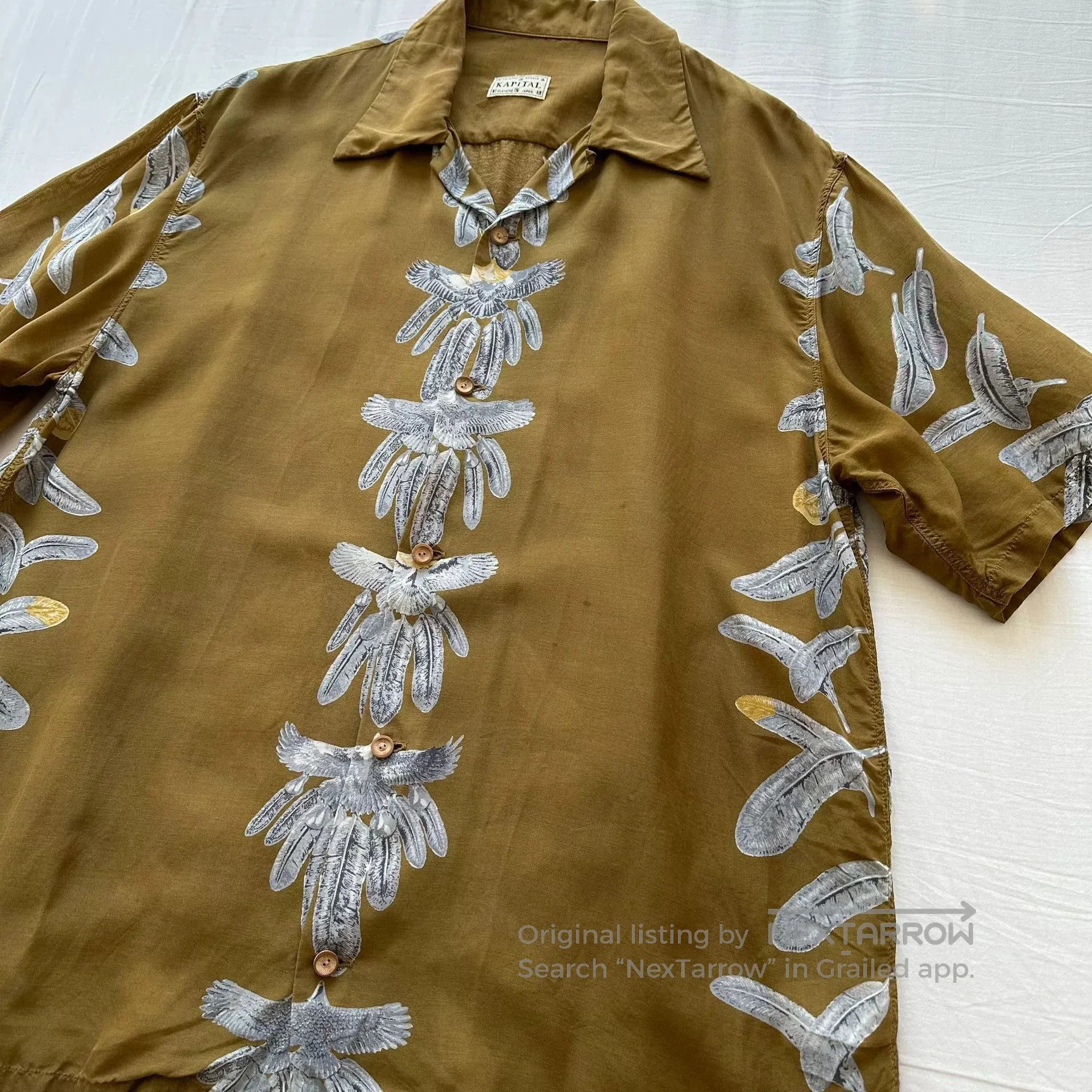 Kapital Kapital Eagle Feather Aloha Shirt. Size US XXL / EU 58 / 5 - 2 Thumbnail