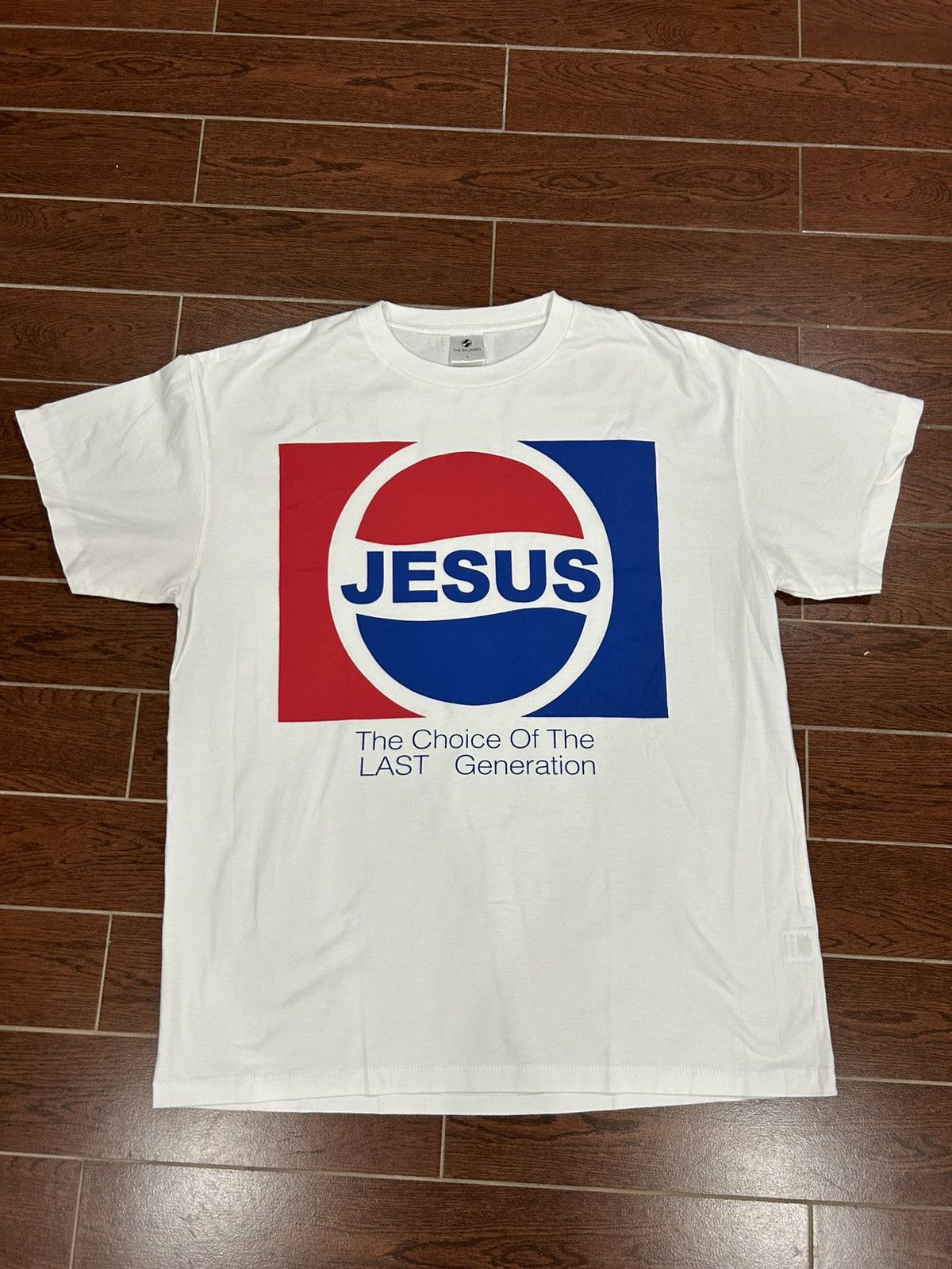 The Salvages THE SALVAGES jesus pepsi bootleg single stitch shirt Size US L / EU 52-54 / 3 - 1 Thumbnail