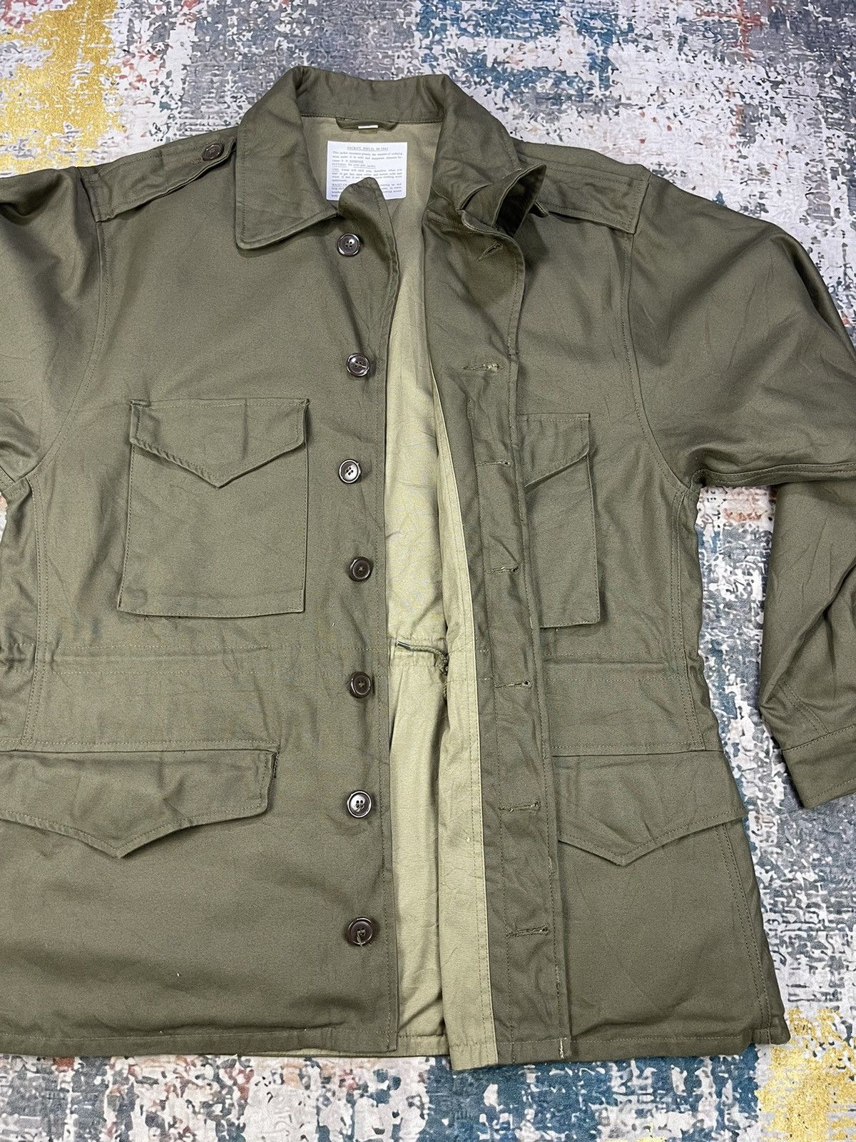 Vintage Sessler Mfg Vtg M 1943 Repro Pattern Field Jackets Size US L / EU 52-54 / 3 - 9 Thumbnail