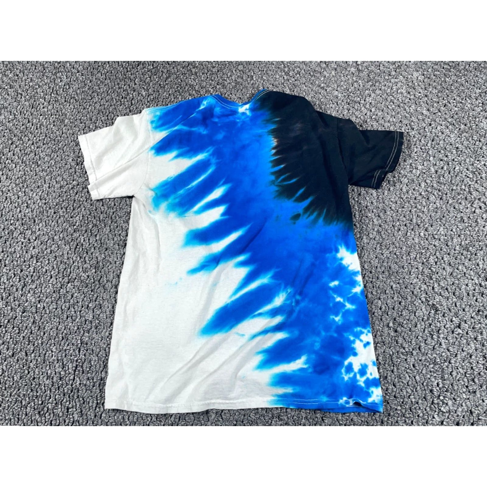 Etro Retro Naruto Shippuden Tie Dye T-Shirt Adult Medium Blue Gray Anime AOP Size US M / EU 48-50 / 2 - 2 Thumbnail