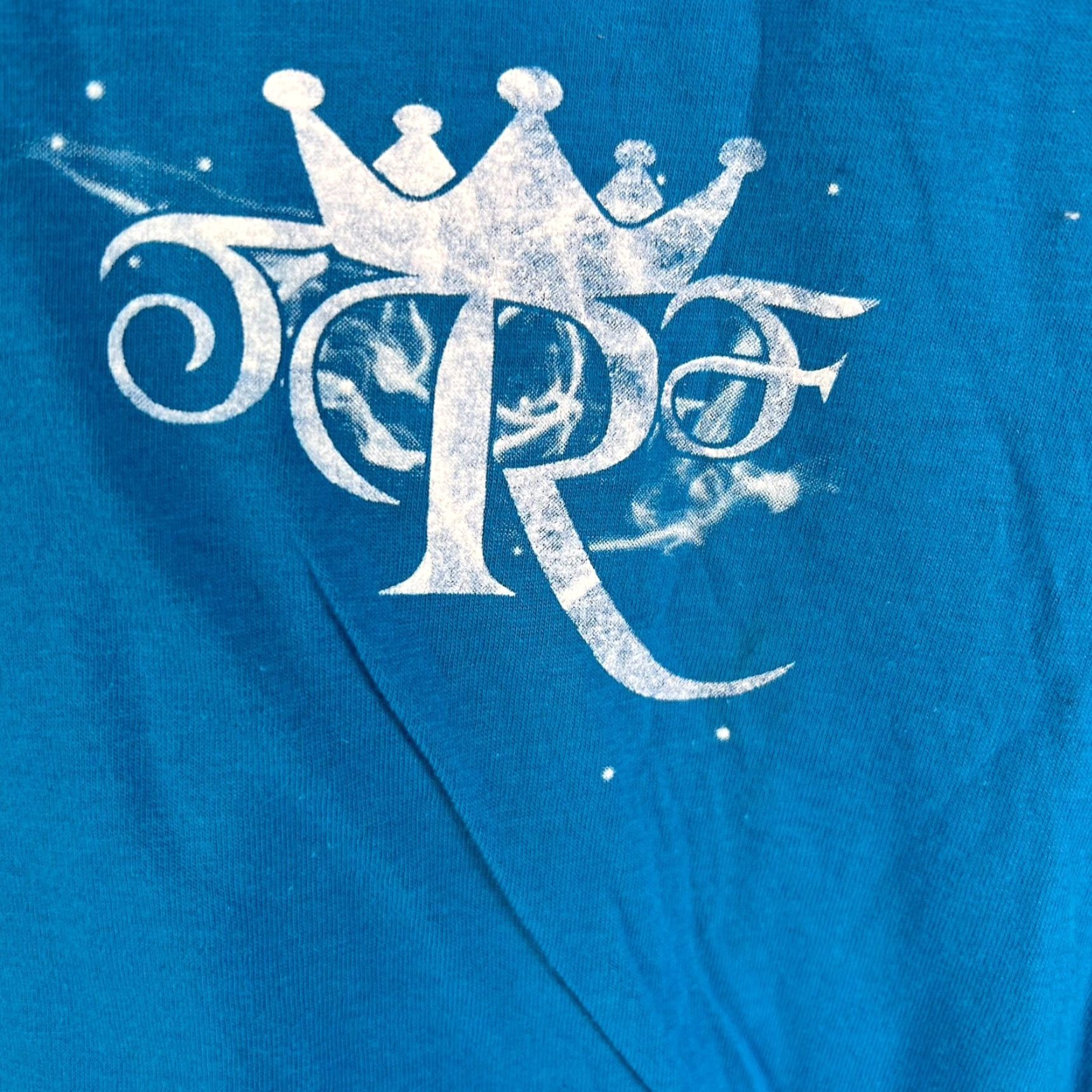 Gildan VINTAGE Texas Renaissance Festival Shirt Adult 3XL Blue Graphic 90s Mens Shirt Size US XXL / EU 58 / 5 - 2 Thumbnail