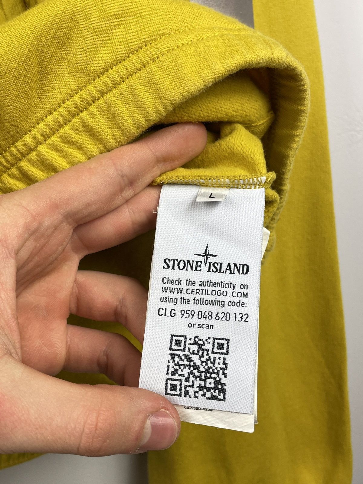 Stone Island Stone Island A/W 2018 Pouch Pocket Reflective Sweatshirt Size US L / EU 52-54 / 3 - 10 Thumbnail