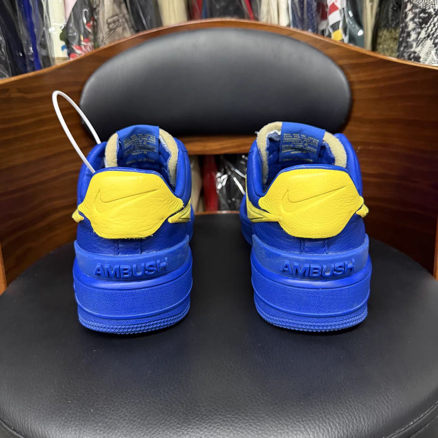 Nike Nike Air Force 1 × Ambush Blue & Yellow K15 Size US 10 / EU 43 - 3 Thumbnail