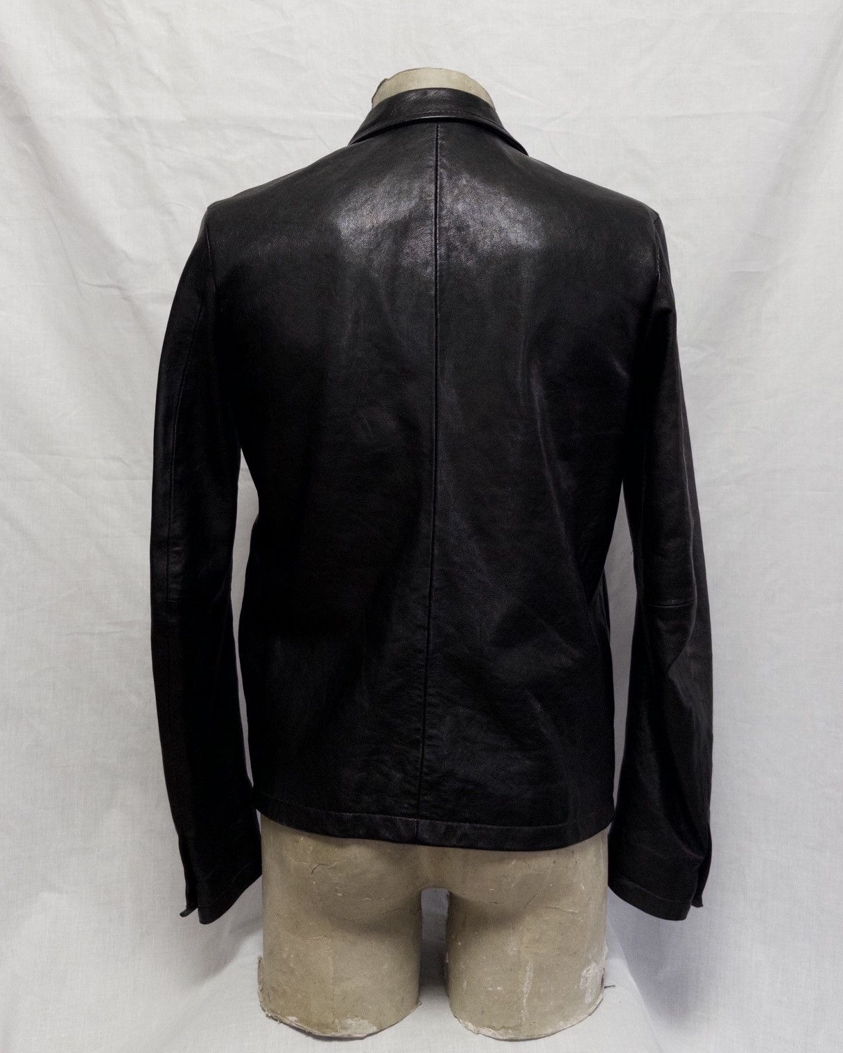 Handmade Semi gloss foiled lamb leather jacket+ sterling silver Size US S / EU 44-46 / 1 - 3 Thumbnail