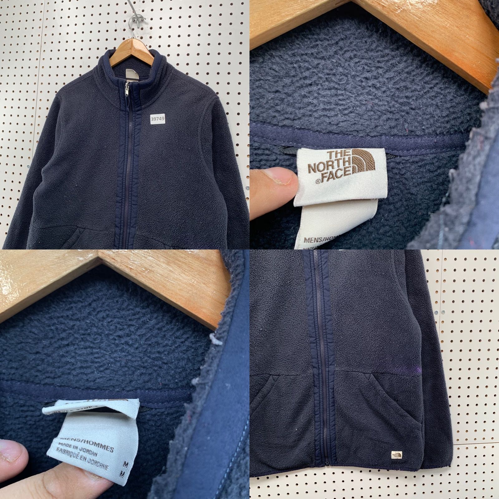 The North Face The North Face Fleece Sherpa Jacket Mens M Blue Zip Casual Pocket Size US M / EU 48-50 / 2 - 8 Thumbnail