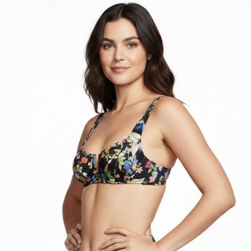 Victoria's Secret Victoria's Secret Birds of Paradise Bikini Top 34DD Size ONE SIZE - 1 Thumbnail