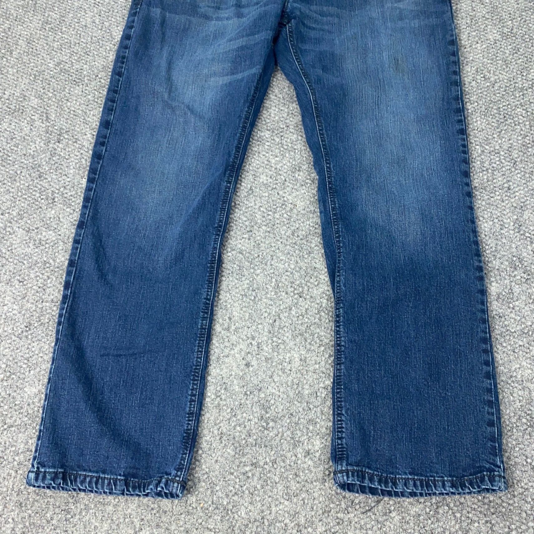 Vintage AXEL Jeans Jeans Relaxed Straight Adult 38x32 Blue Stretch Denim 5-Pocket Mens 38 Regular Blue 90s Preppy Theme Size US 38 / EU 54 - 5 Thumbnail