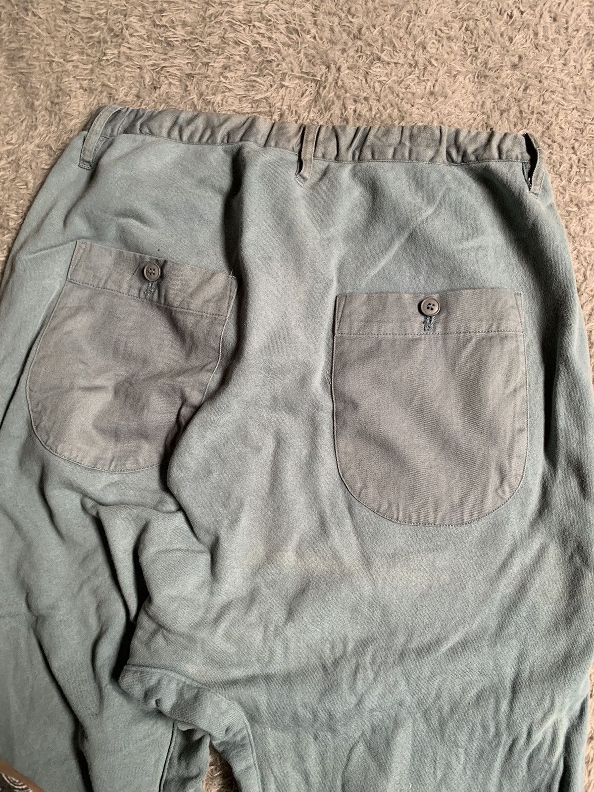 Japanese Brand Vintage Nenet by Issey Miyake Sunfade Drop Cotch Pants Size US 32 / EU 48 - 5 Thumbnail