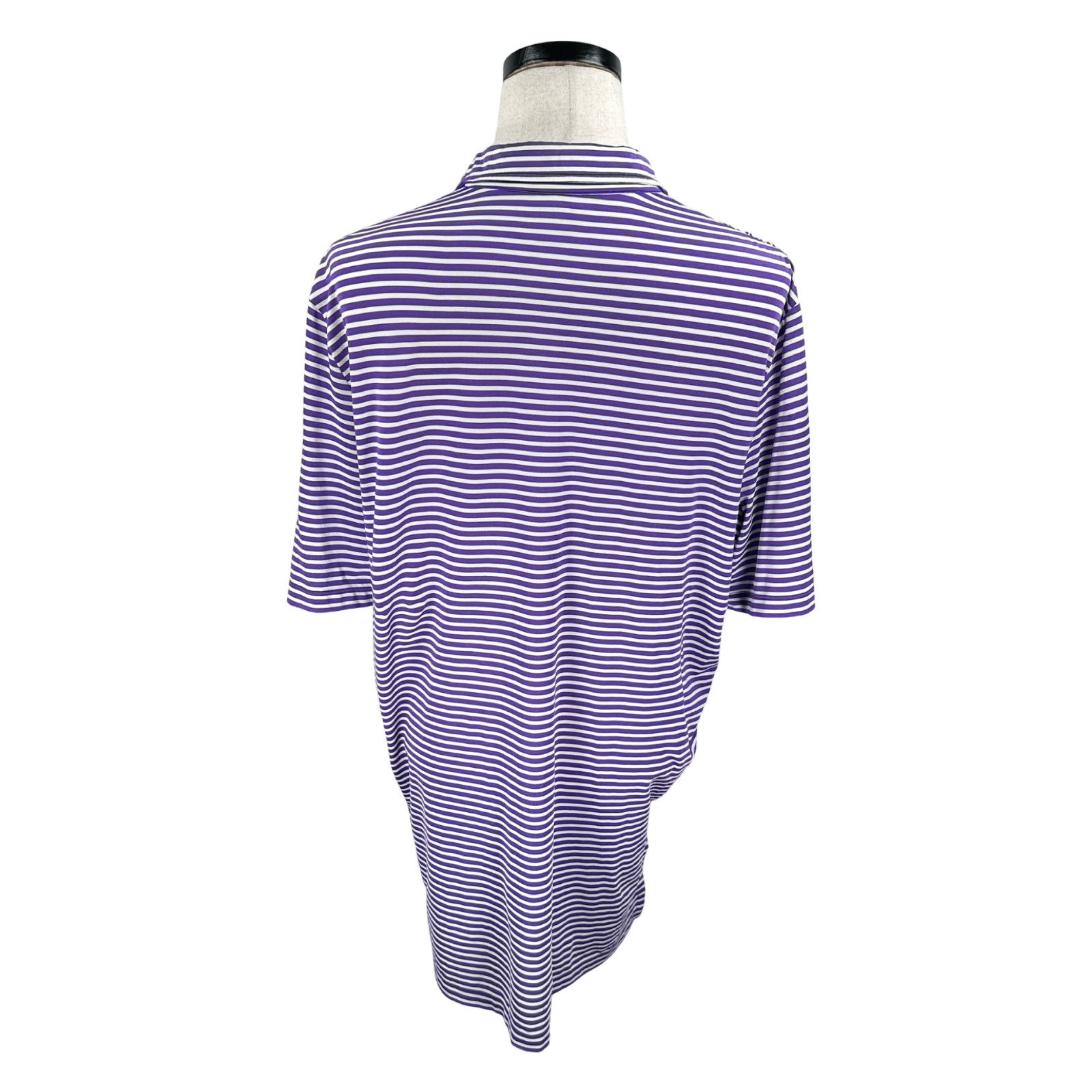 Polo Ralph Lauren Polo Ralph Lauren Performance Polo Shirt Men L Purple White Size US L / EU 52-54 / 3 - 5 Thumbnail