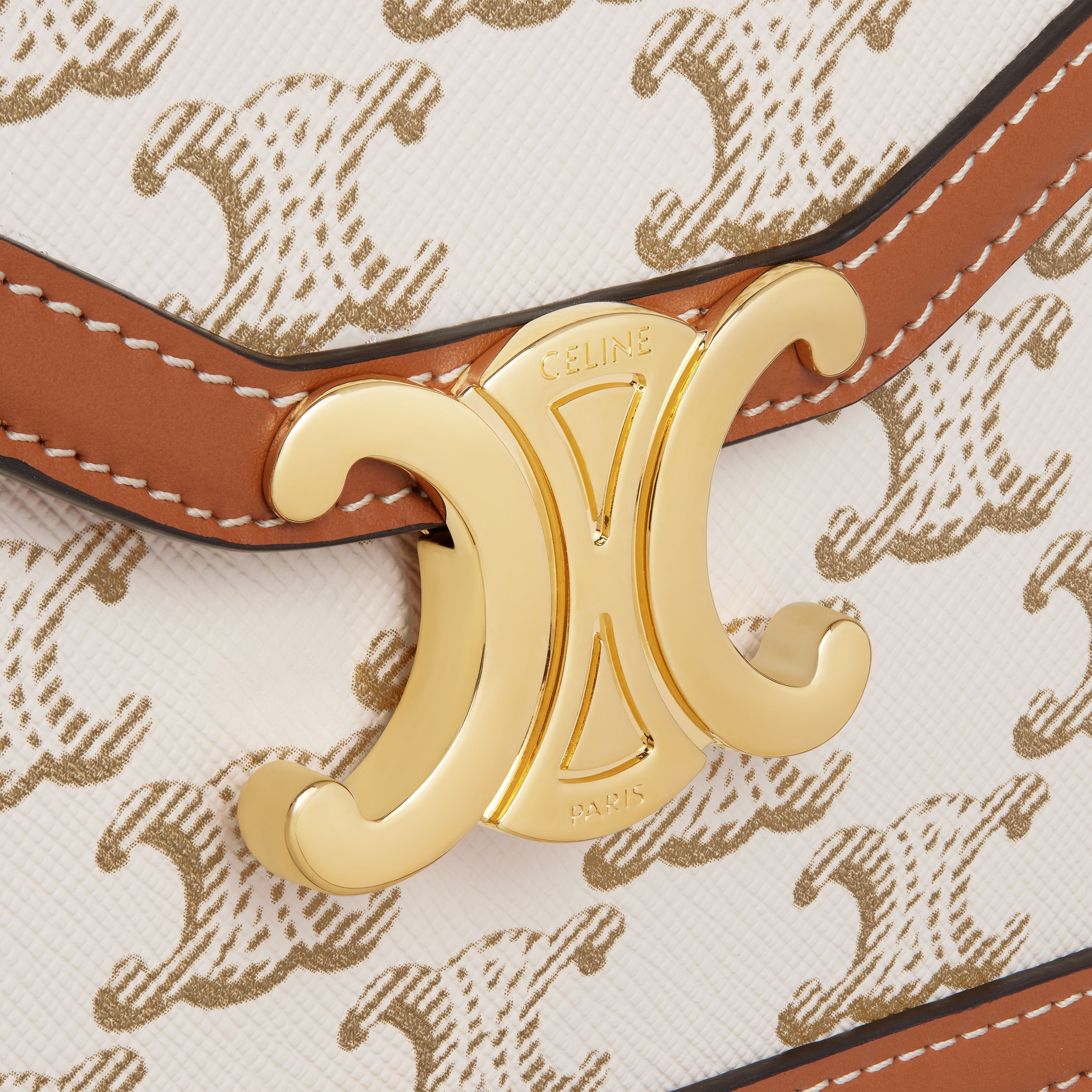 Celine o1bcso1str0125 Size: OS / Triomphe Canvas Enveloppe Bag Size ONE SIZE - 5 Thumbnail