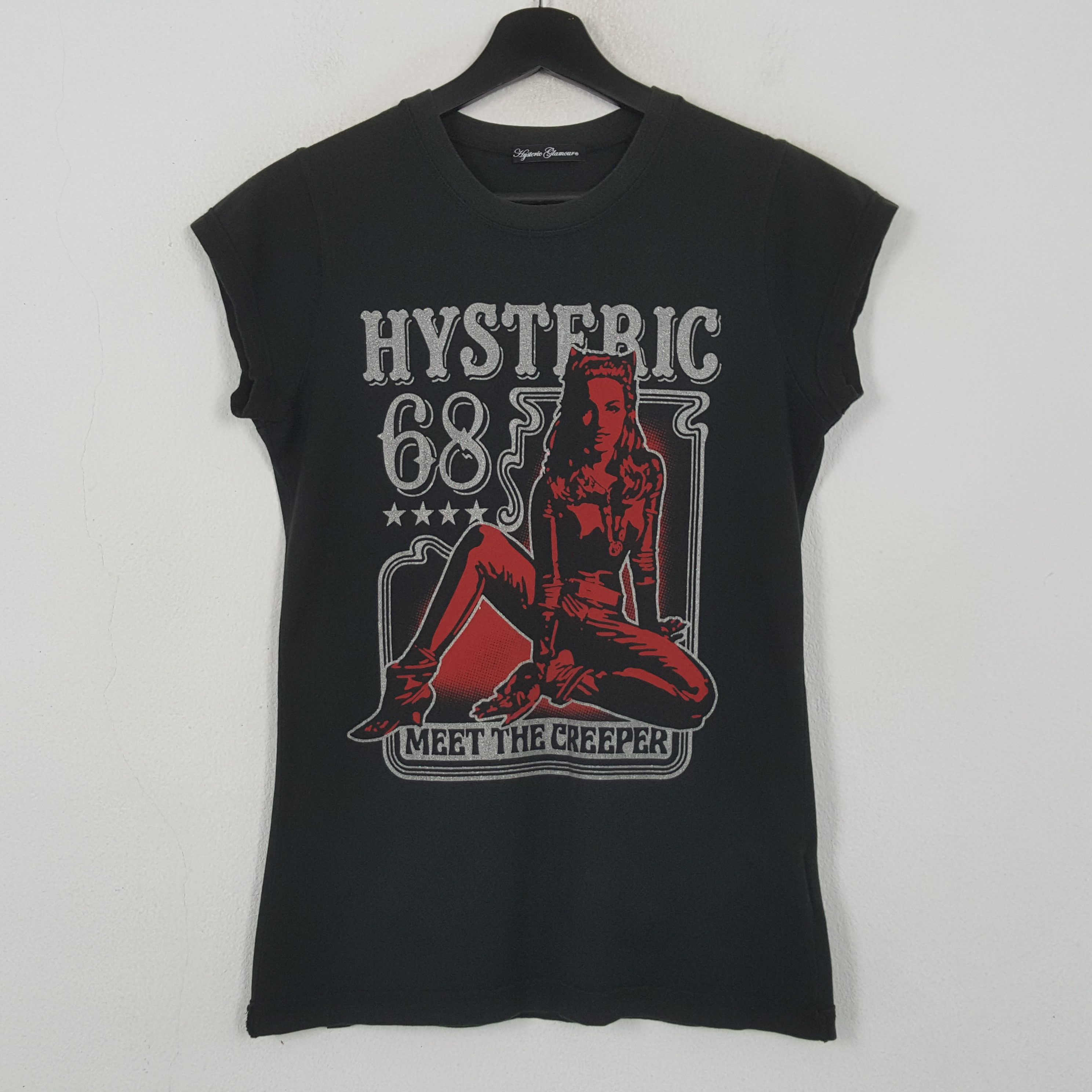 Hysteric Glamour Hysteric Glamour Japanese Brand Tshirt RR11 Size XS / US 0-2 / IT 36-38 - 1 Thumbnail