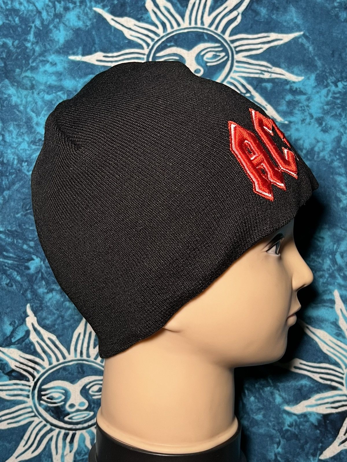 AC/DC Vintage Ski Hype Y2K AC/DC Rock Band beanie hat Size ONE SIZE - 8 Thumbnail