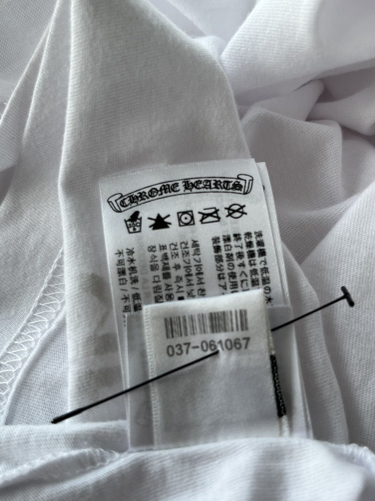 Chrome Hearts Brand New Chrome Hearts Logo Classic Tee Size US L / EU 52-54 / 3 - 11 Thumbnail