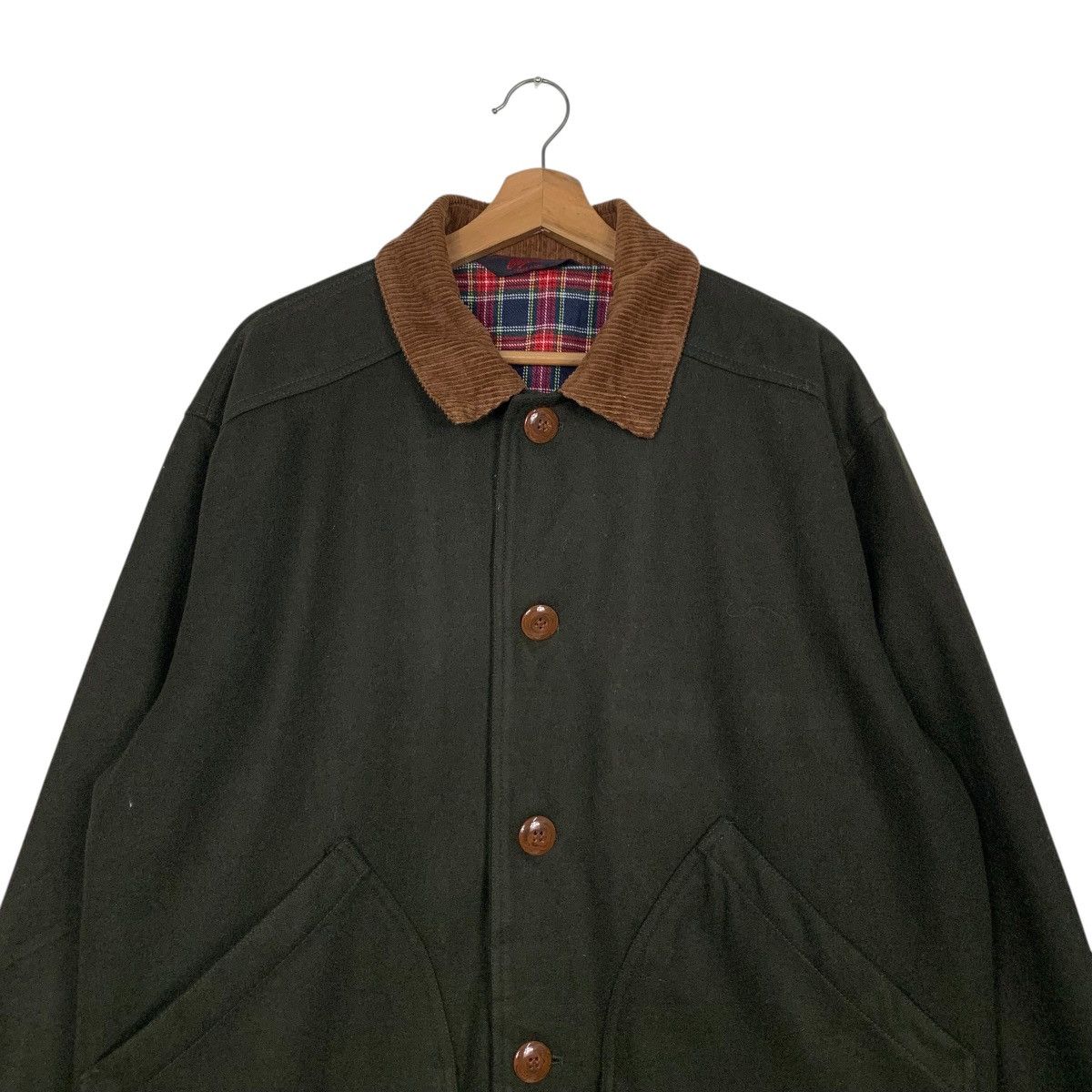 Vintage Vintage 90's BACKERS Work Button Casual Jacket #2927-C132 Size US L / EU 52-54 / 3 - 2 Thumbnail
