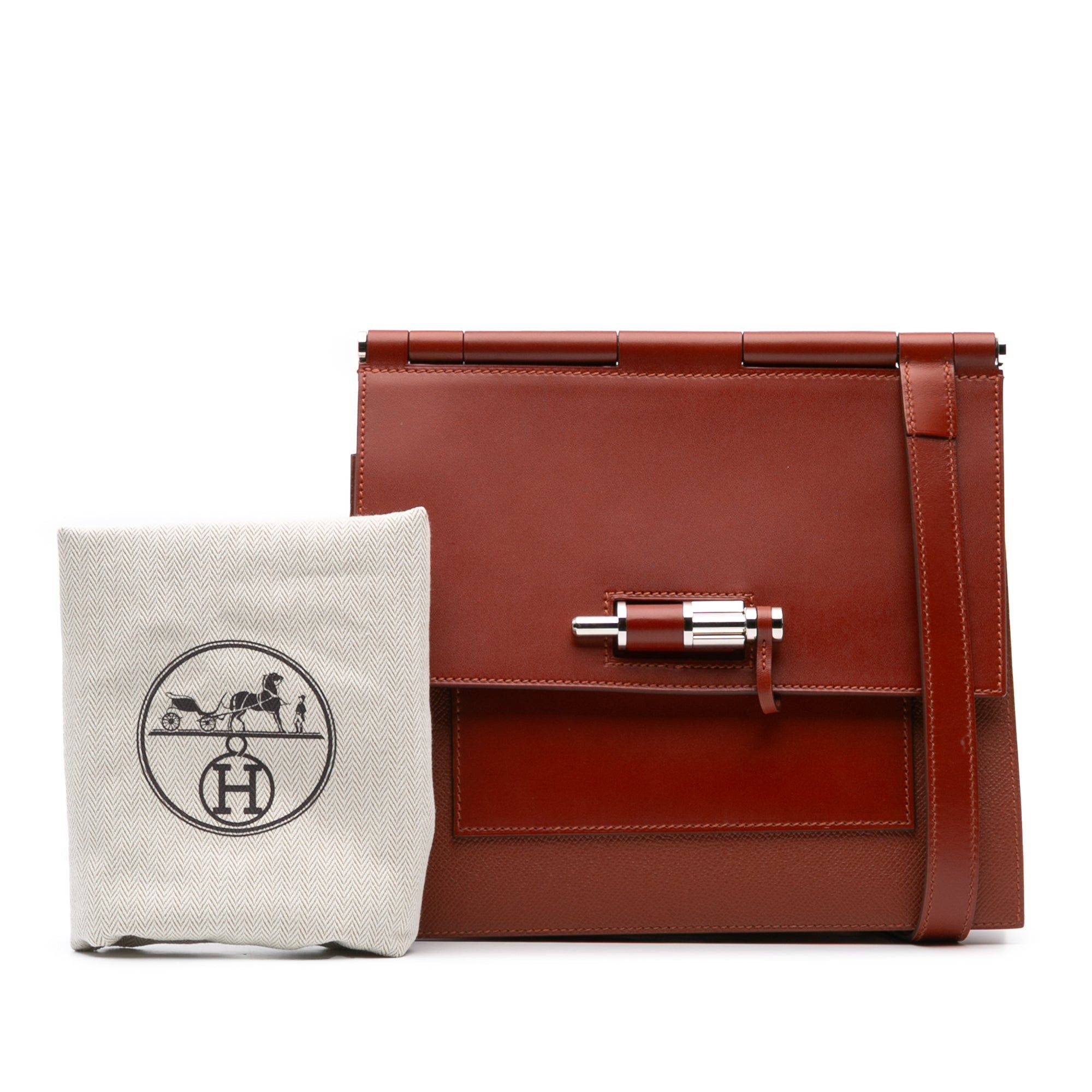 Hermes Hermès Epsom Swift Sacabar 24 Red Size ONE SIZE - 1 Thumbnail