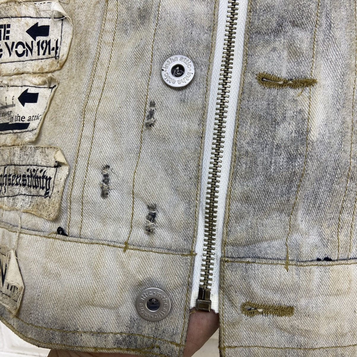 In The Attic Skull Prisoners Punk Street Fashion Distressed Denim Trucker Size US S / EU 44-46 / 1 - 14 Thumbnail