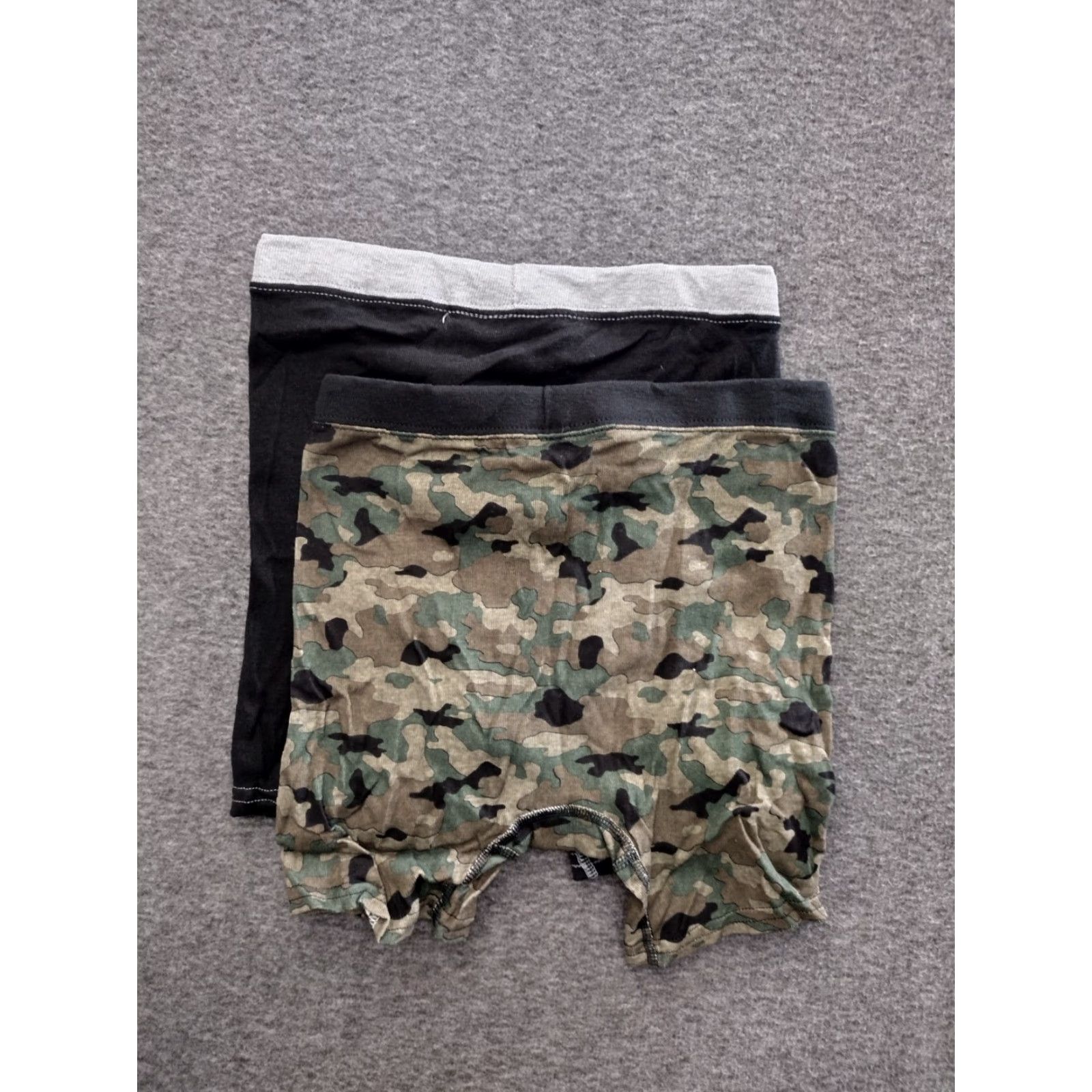 Hanes Hanes Men's Boxers Shorts Multicolor Underwear 2 Pack XL Camouflage Boxer Short Mens XL Multicolor Camouflage Hanes Boxers 2 Pack Underwear Black/Camo Size US 39 - 2 Thumbnail
