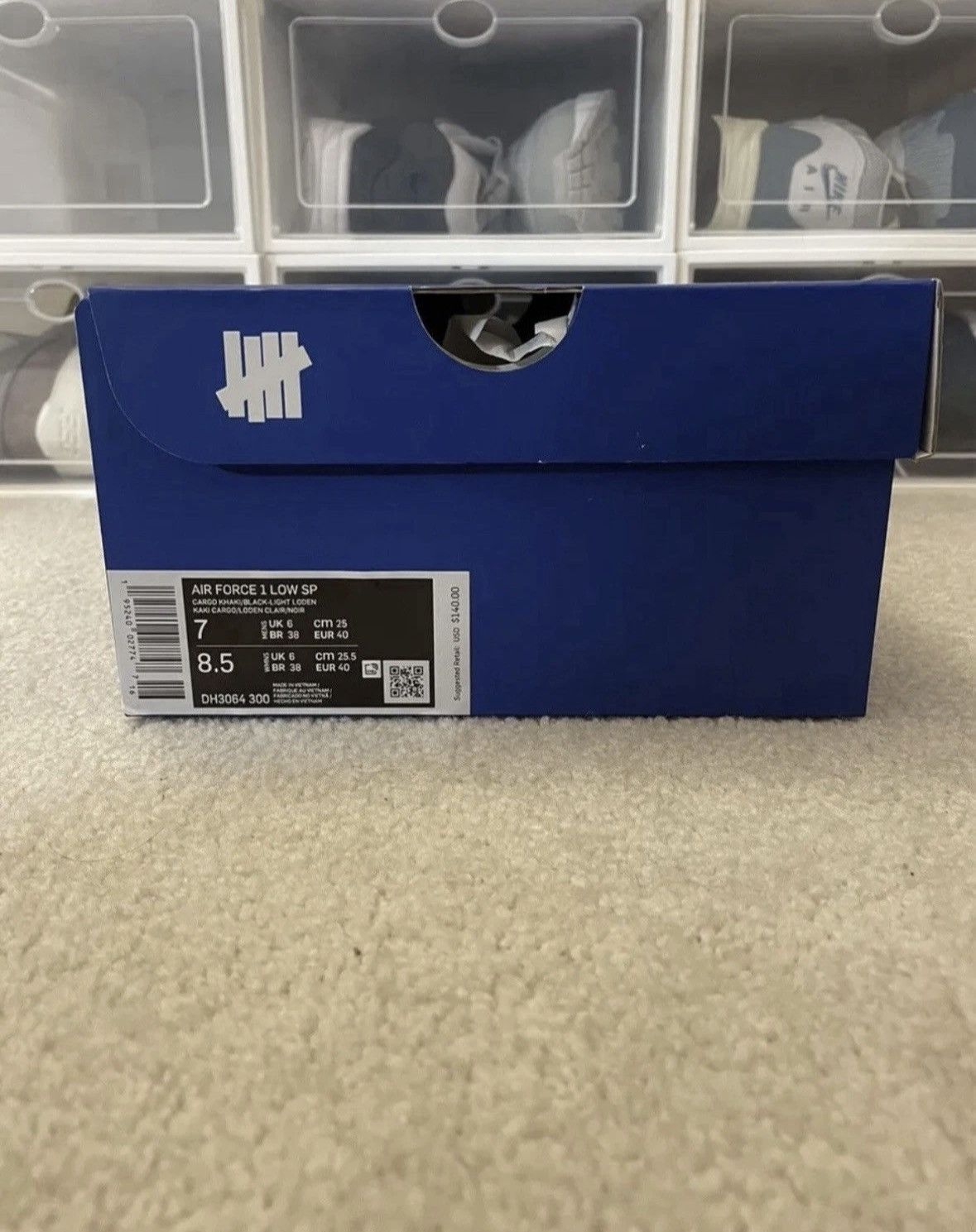 Nike × Undefeated Size 7 - Nike Undefeated x Air Force 1 SP Low Ballistic Size US 7 / EU 40 - 7 Thumbnail