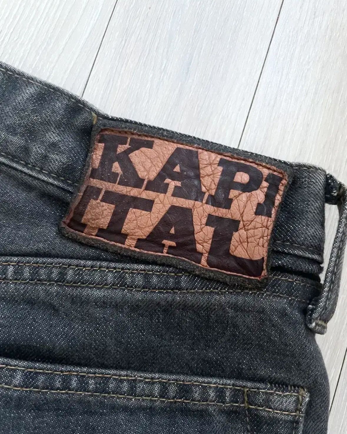 Kapital Kapital Gemstone Black Denim Pants Size US 30 / EU 46 - 3 Thumbnail
