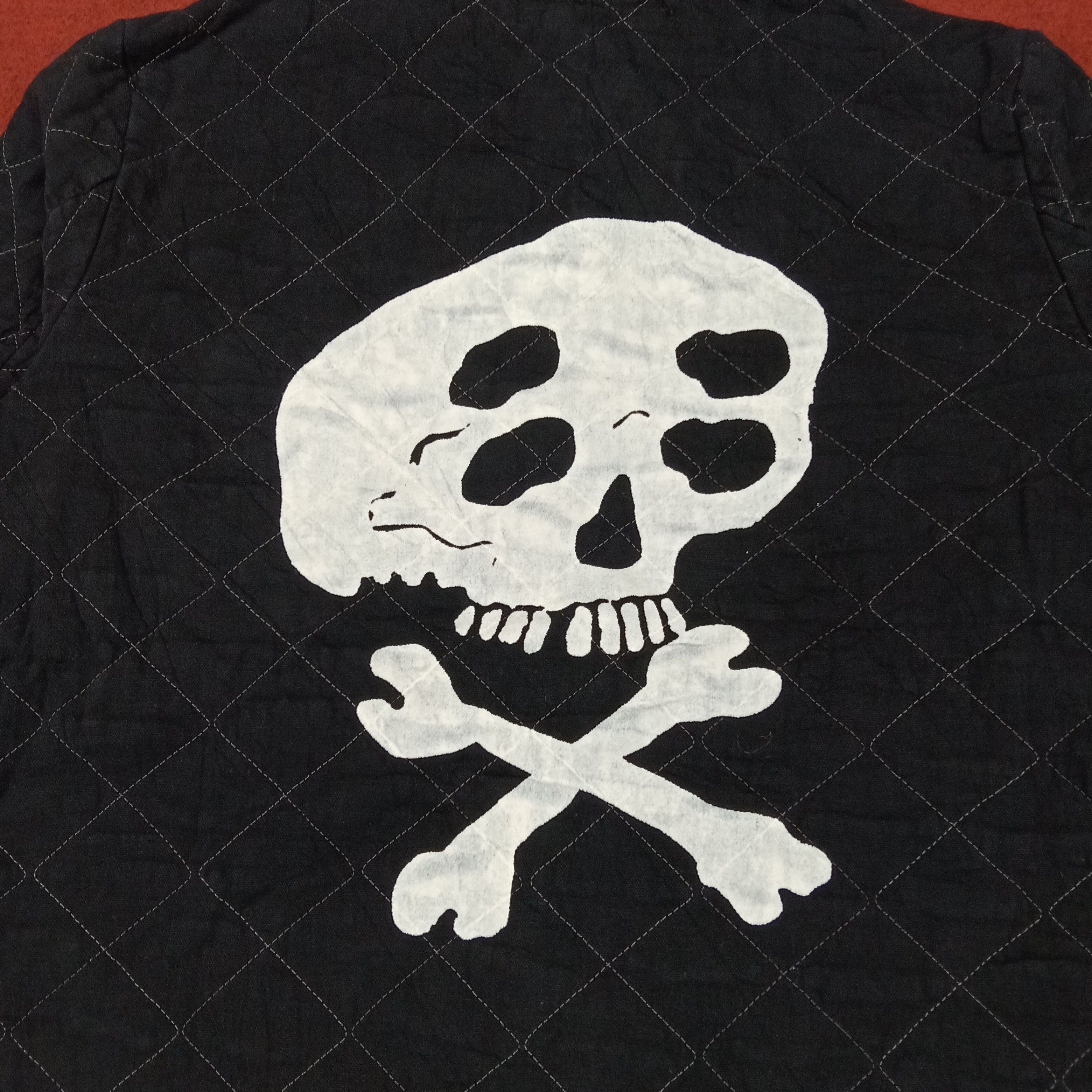 Vintage Skulls Design Custom Art Streetwear Style Jacket Size US M / EU 48-50 / 2 - 2 Thumbnail