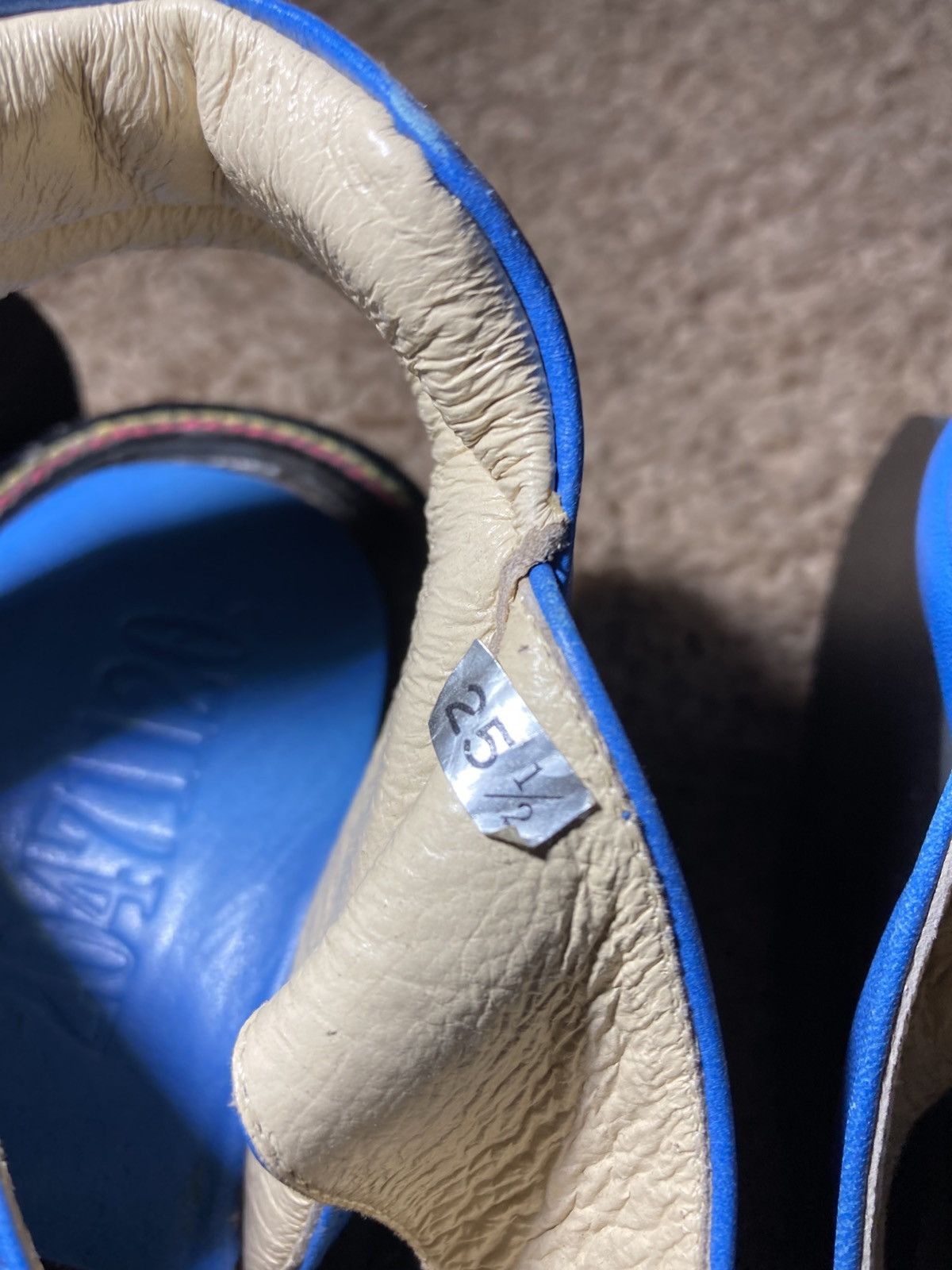 20471120 New 20471120 Ski Boots 90s Sandals Hyoma SS98 90s Blue Size US 8 / EU 41 - 2 Thumbnail