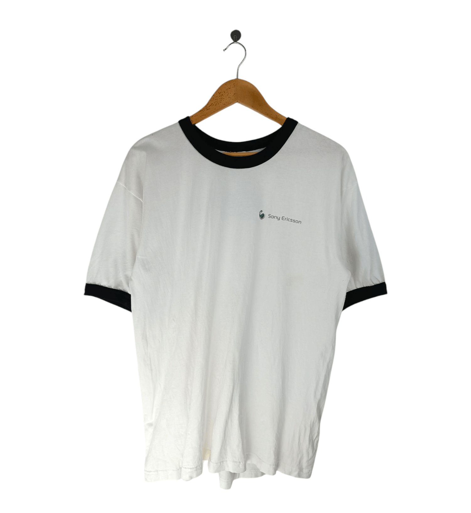 Sony VINTAGE Y2K SONY ERICSON RINGER PROMO TEE nokia motorola Size US L / EU 52-54 / 3 - 1 Thumbnail