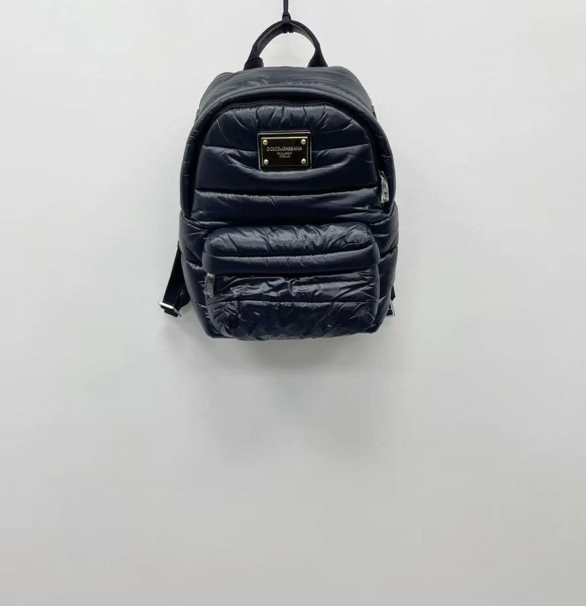 Dolce & Gabbana Quilted Black Backpack Size ONE SIZE - 1 Thumbnail
