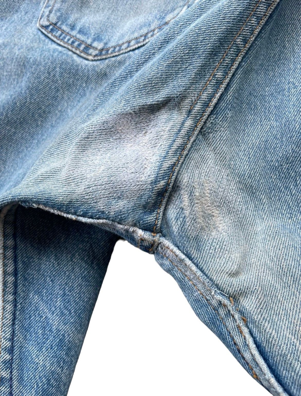 Levi's Vintage Levi’s 501 1987 Usa Aging Rework Zigzag Size US 33 - 24 Thumbnail