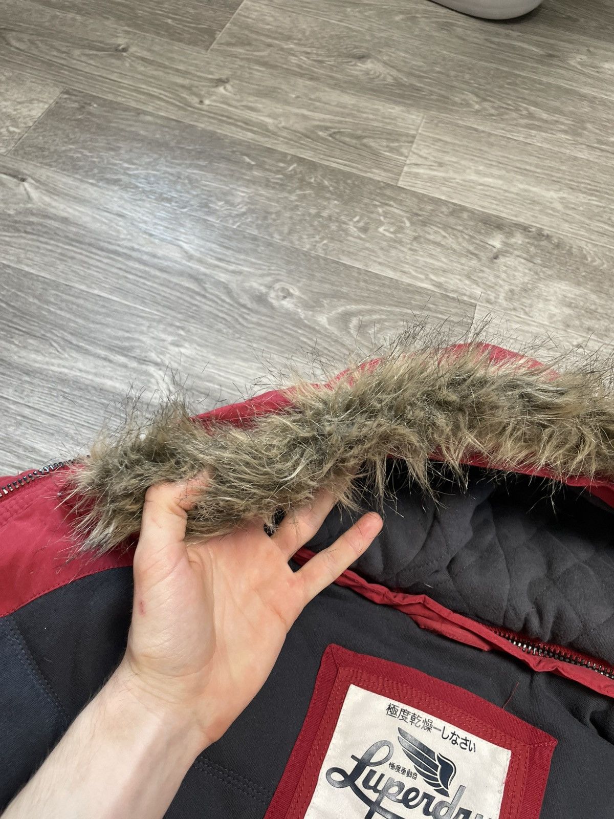 Superdry Superdry Abercrombie Fitch Type Fur Vest Japanese Y2K Size L / US 10 / IT 46 - 17 Thumbnail