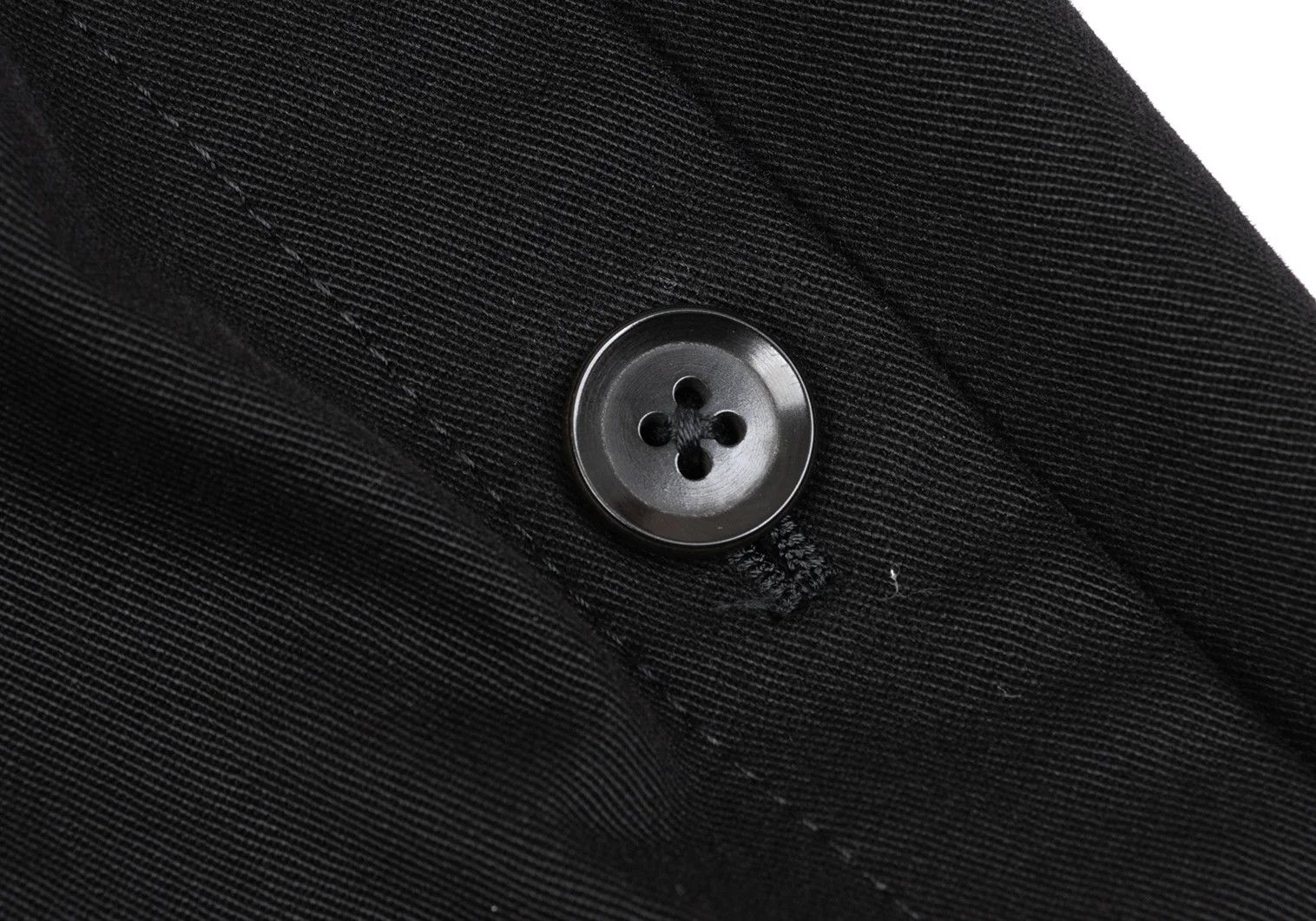 Yohji Yamamoto Yohji Yamamoto Knit Cotton China Jacket Black 2 Size US M / EU 48-50 / 2 - 11 Thumbnail