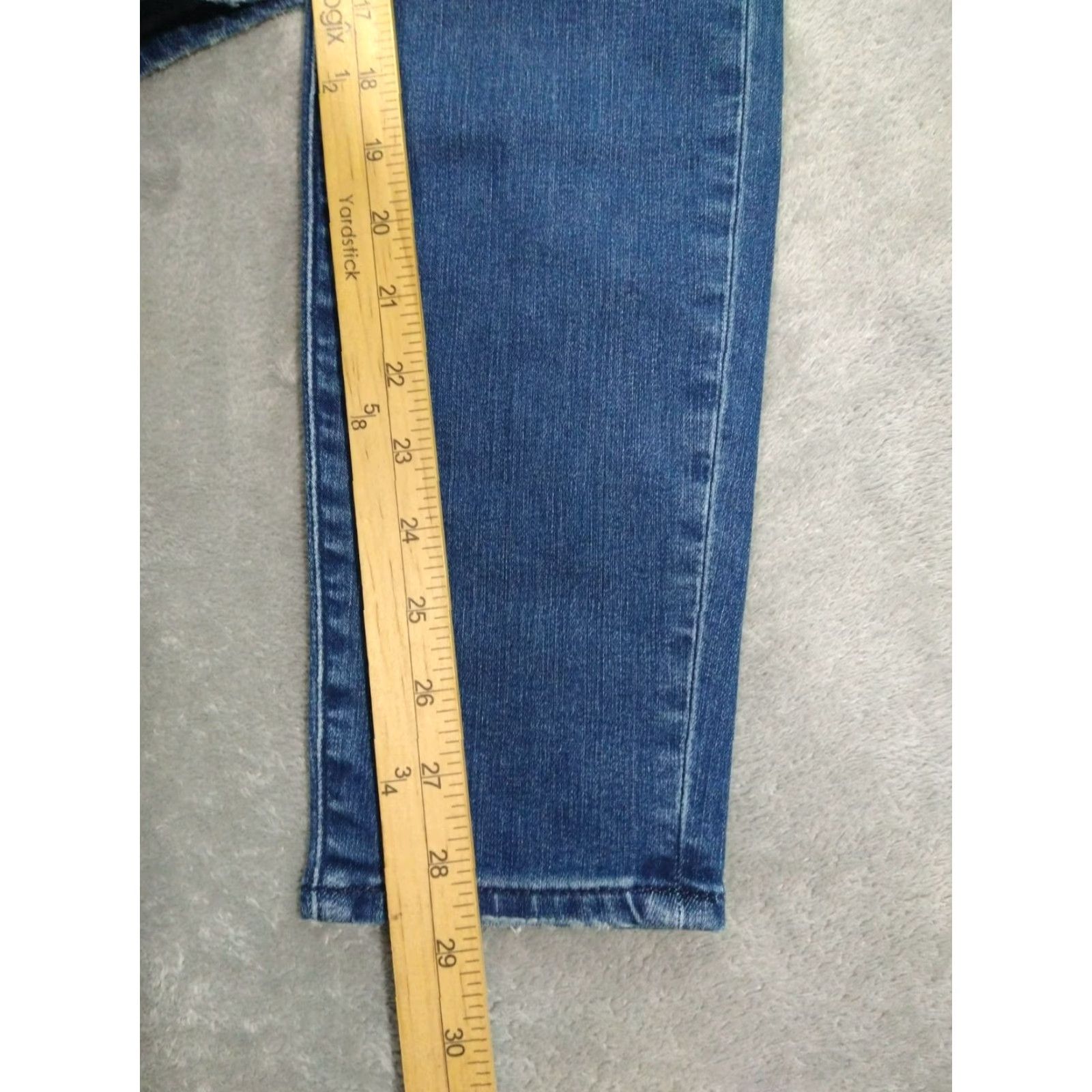 Athleta Athleta Jeans Womens 10 Blue Denim Sculptek Ultra Skinny High Rise Stretch Size 32" / US 10 / IT 46 - 5 Thumbnail
